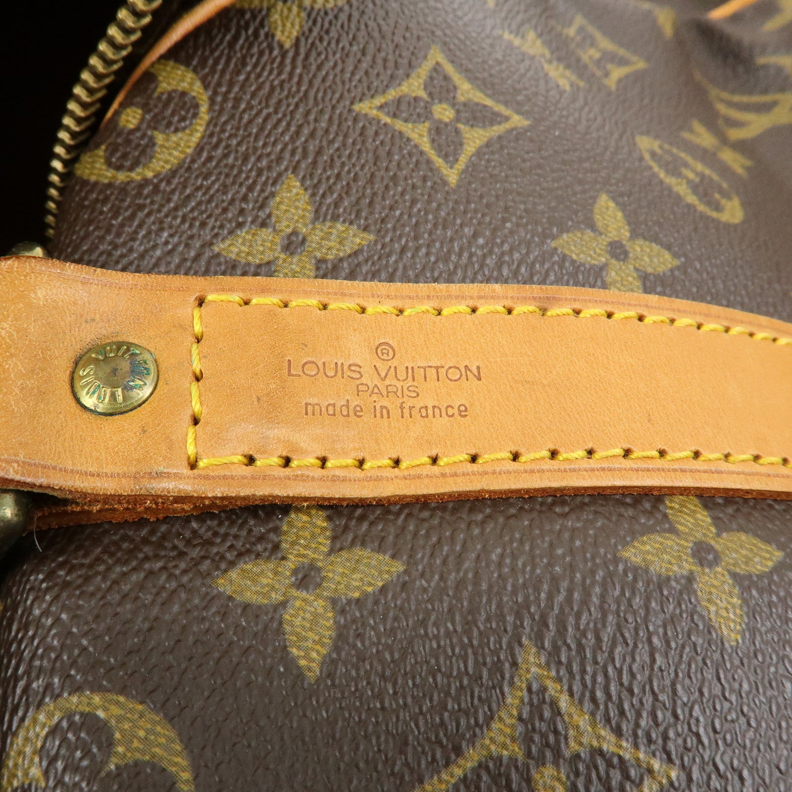 Louis Vuitton Monogram Keep All Bandouliere 50 Boston Bag M41416