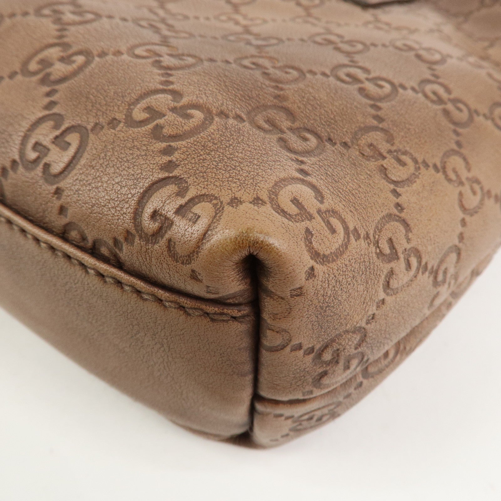 GUCCI Guccissima Leather Tote Bag Shoulder Bag Hand Bag 211136