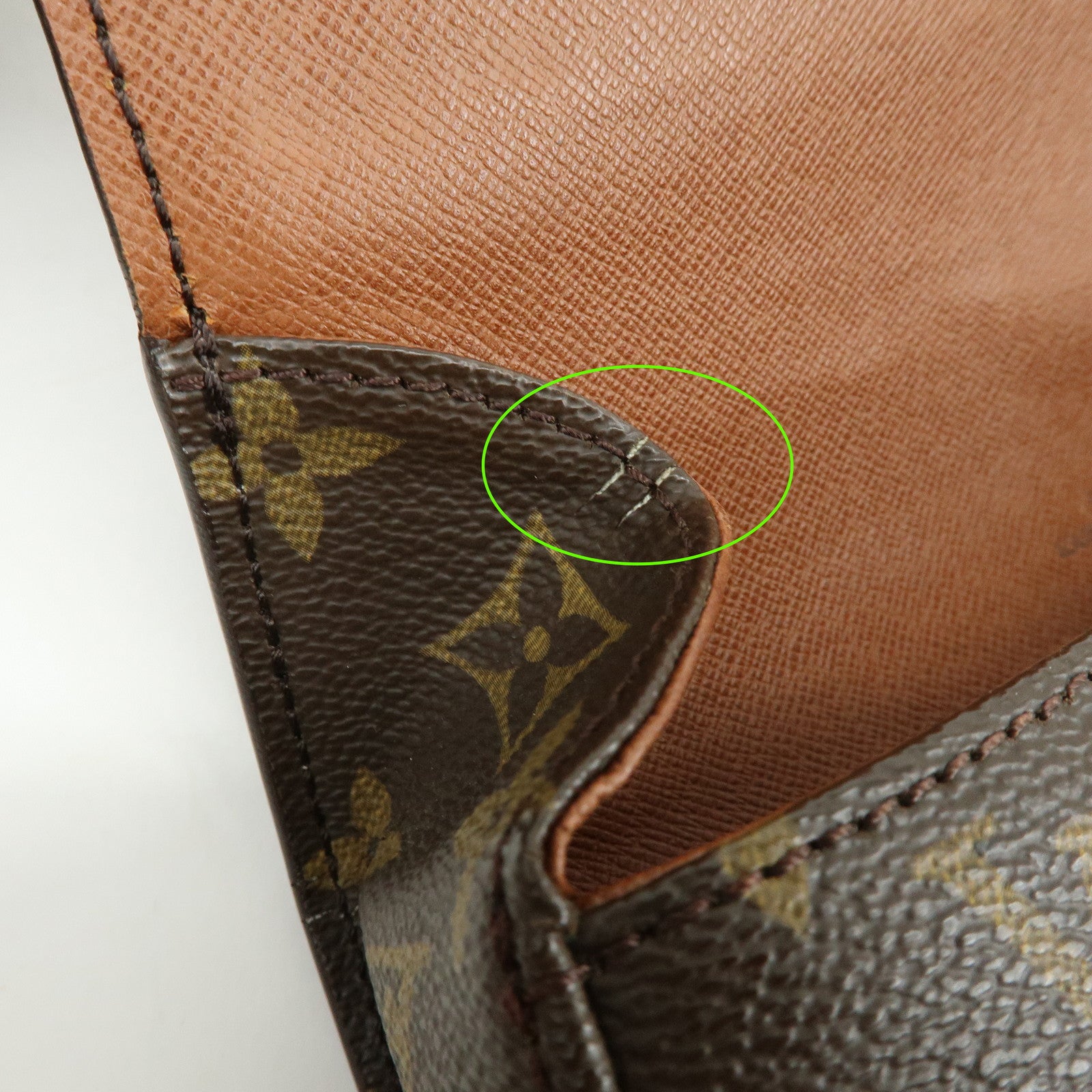 Louis Vuitton Monogram Saint Cloud GM Shoulder Bag Brown M51242