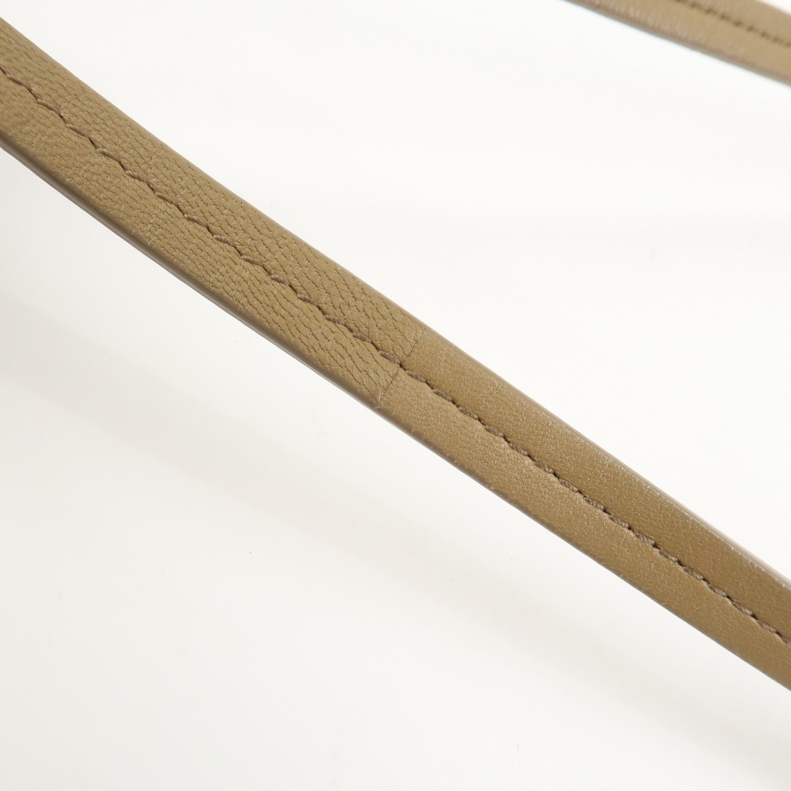 BOTTEGA VENETA Intrecciato Leather Shoulder Bag Light Brown