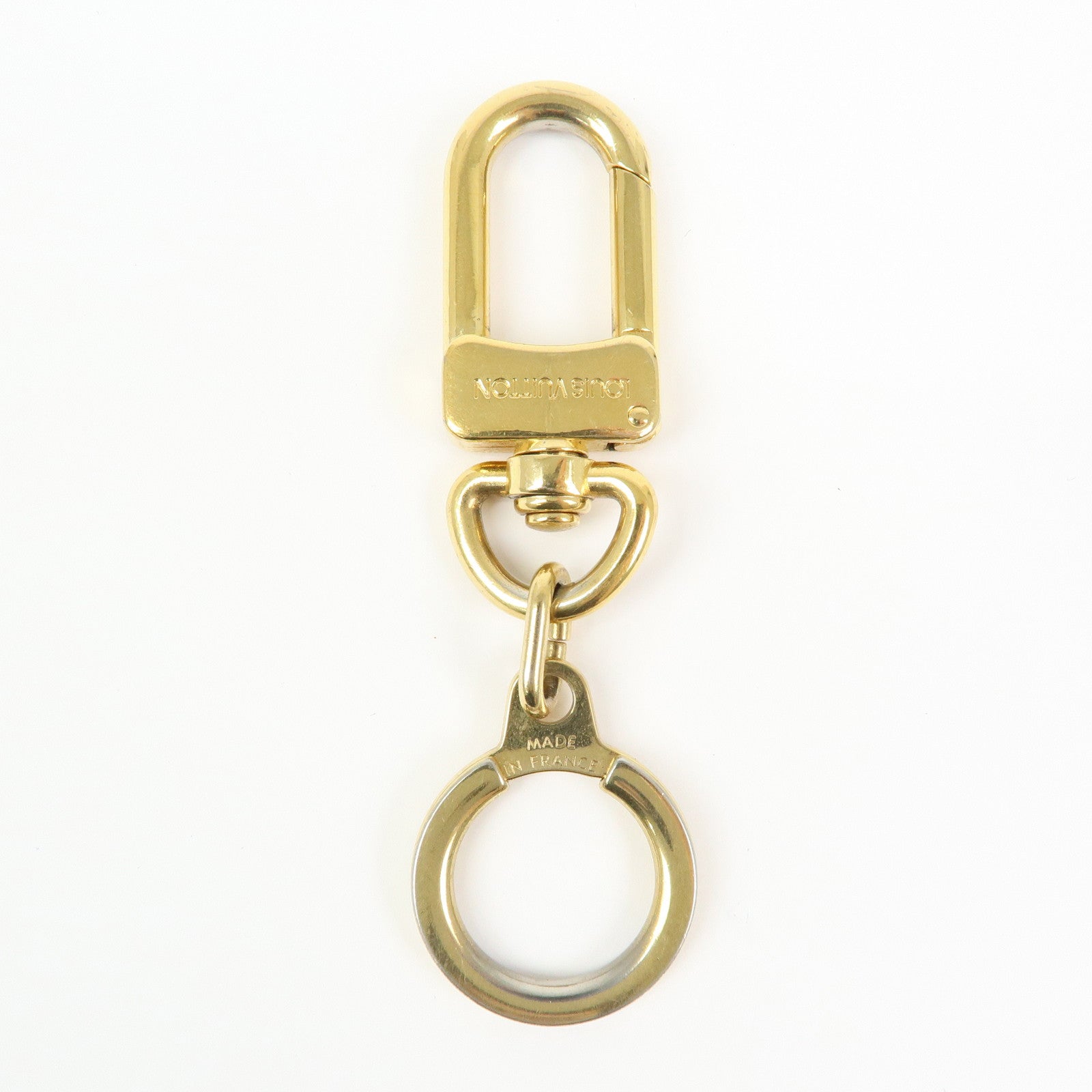 Louis Vuitton Ano Cles Key Chain Bag Chram Gold M62694