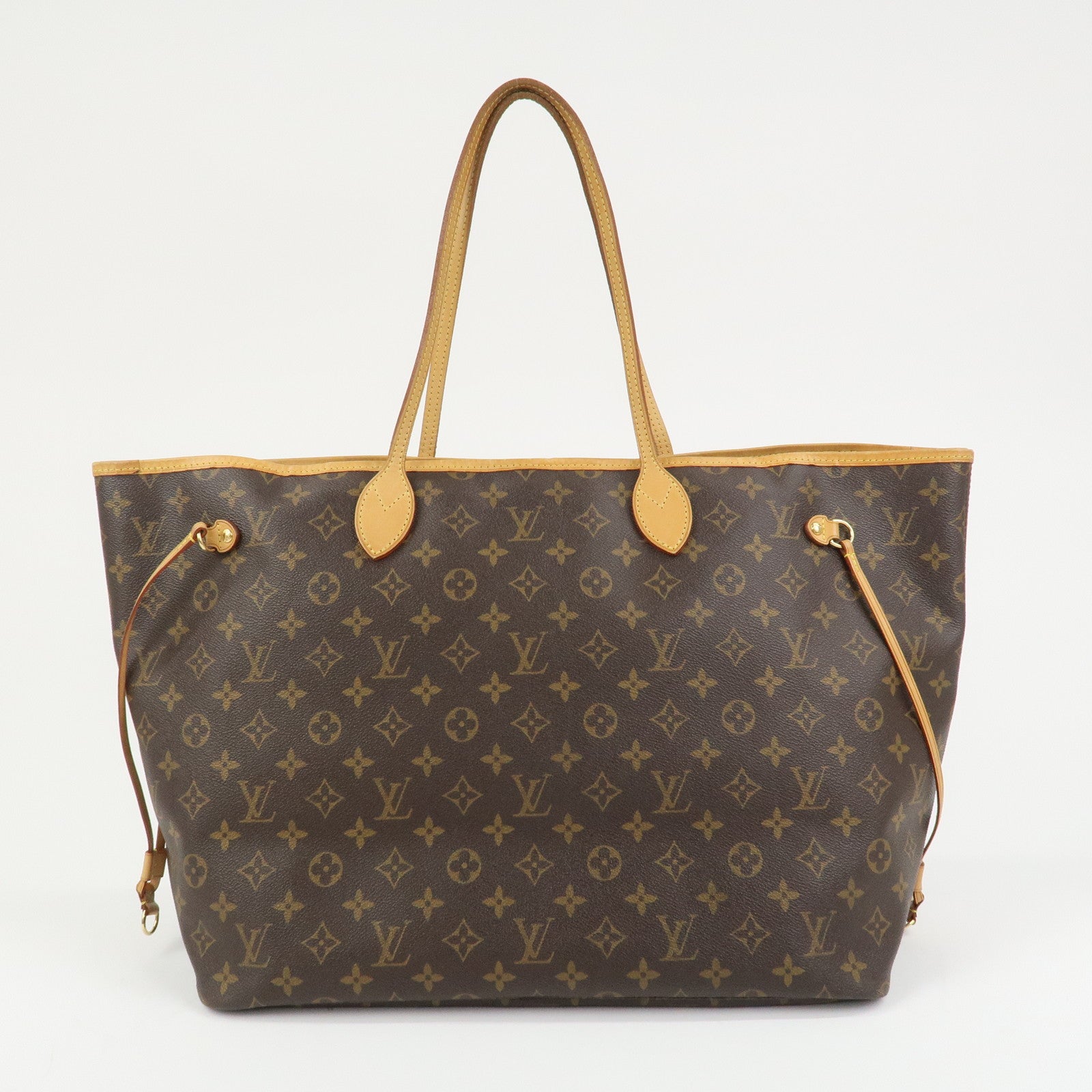 Louis Vuitton Monogram Neverfull GM Tote Bag Brown M40157