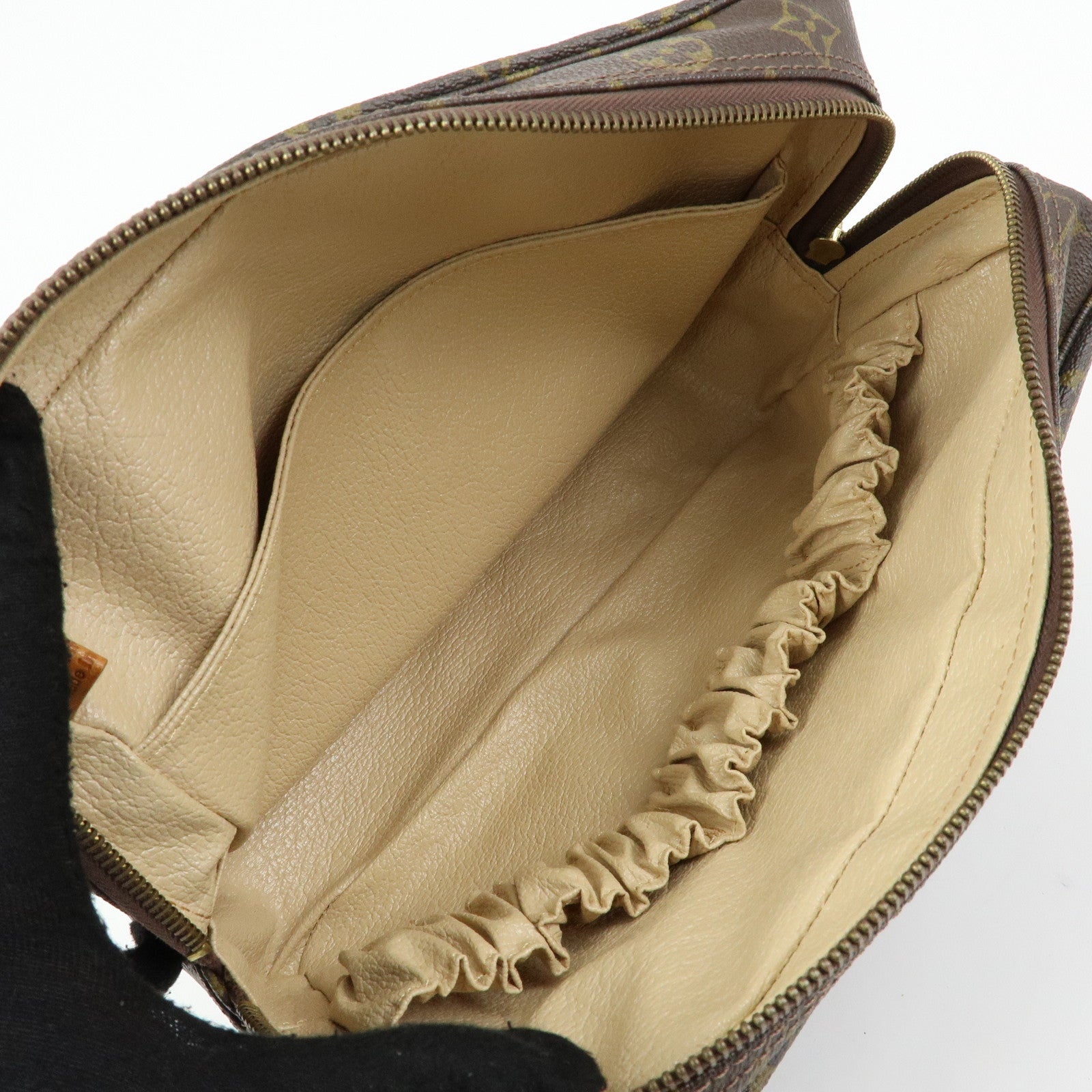 Louis Vuitton Monogram Trousse Toilette 27 Pouch Brown M47522