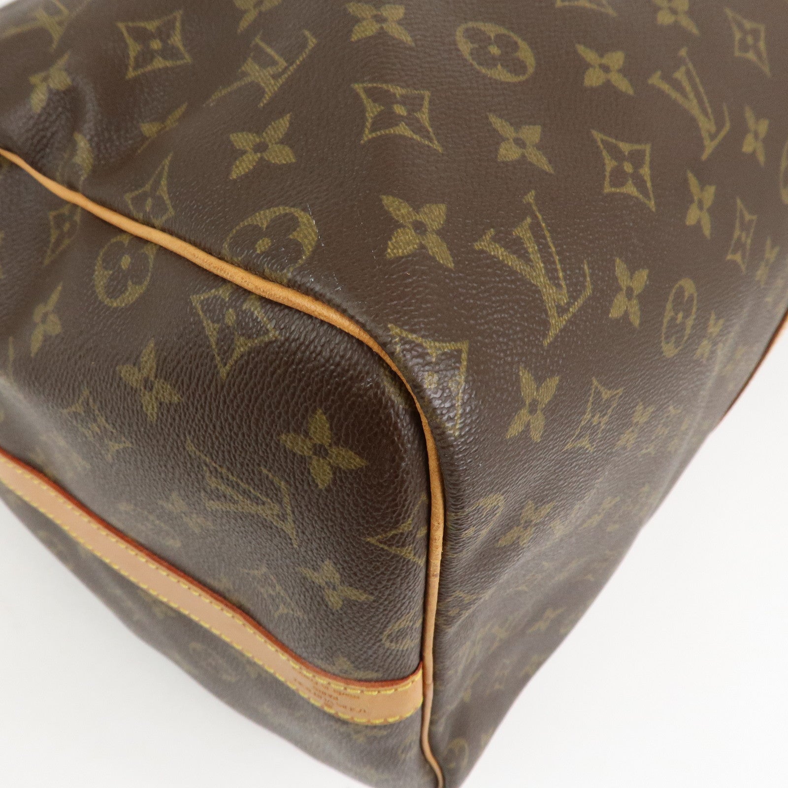 Louis Vuitton Monogram Keep All Bandouliere 55 Boston Bag M41414