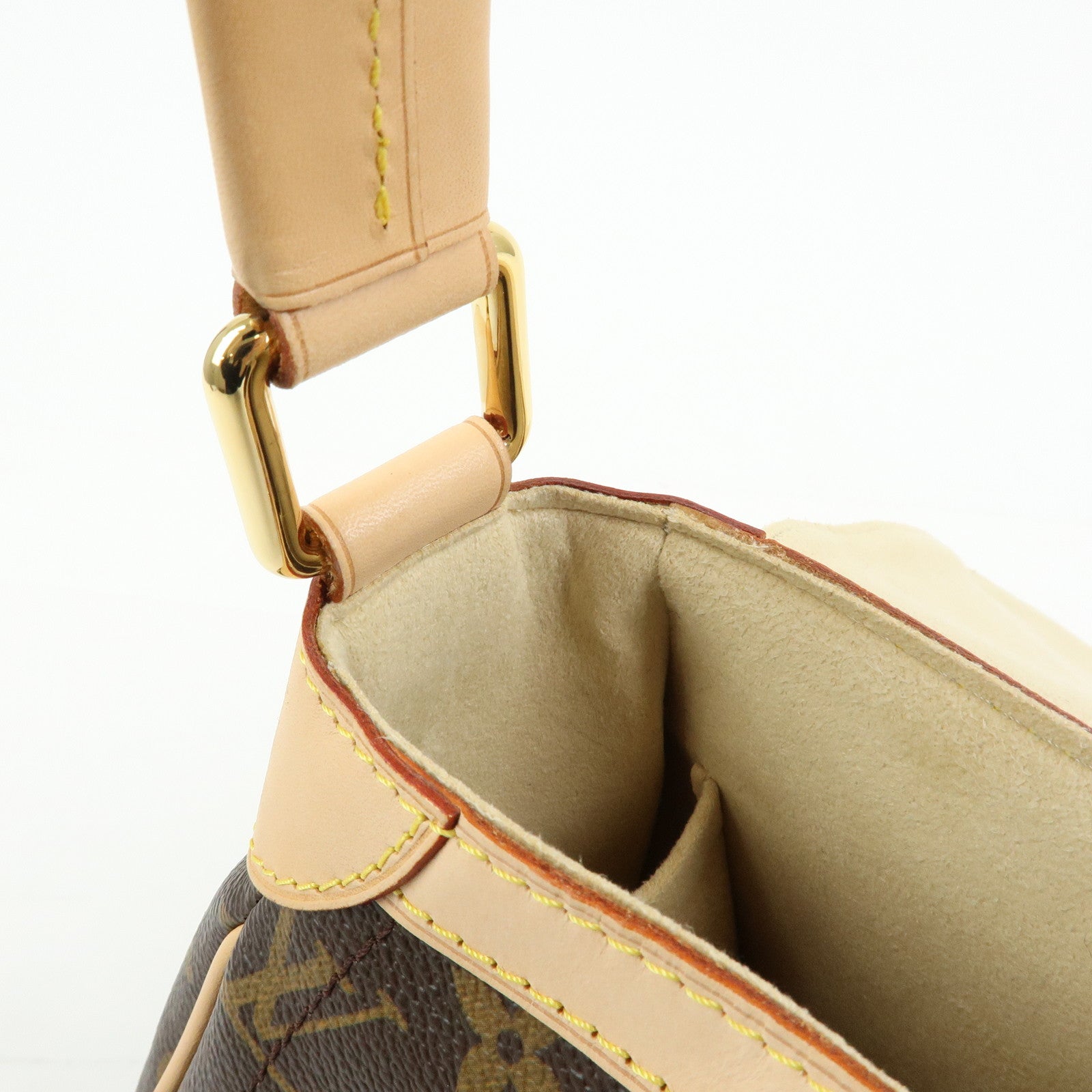 Louis Vuitton Monogram Beverly MM Shoulder Hand Bag Brown M40121