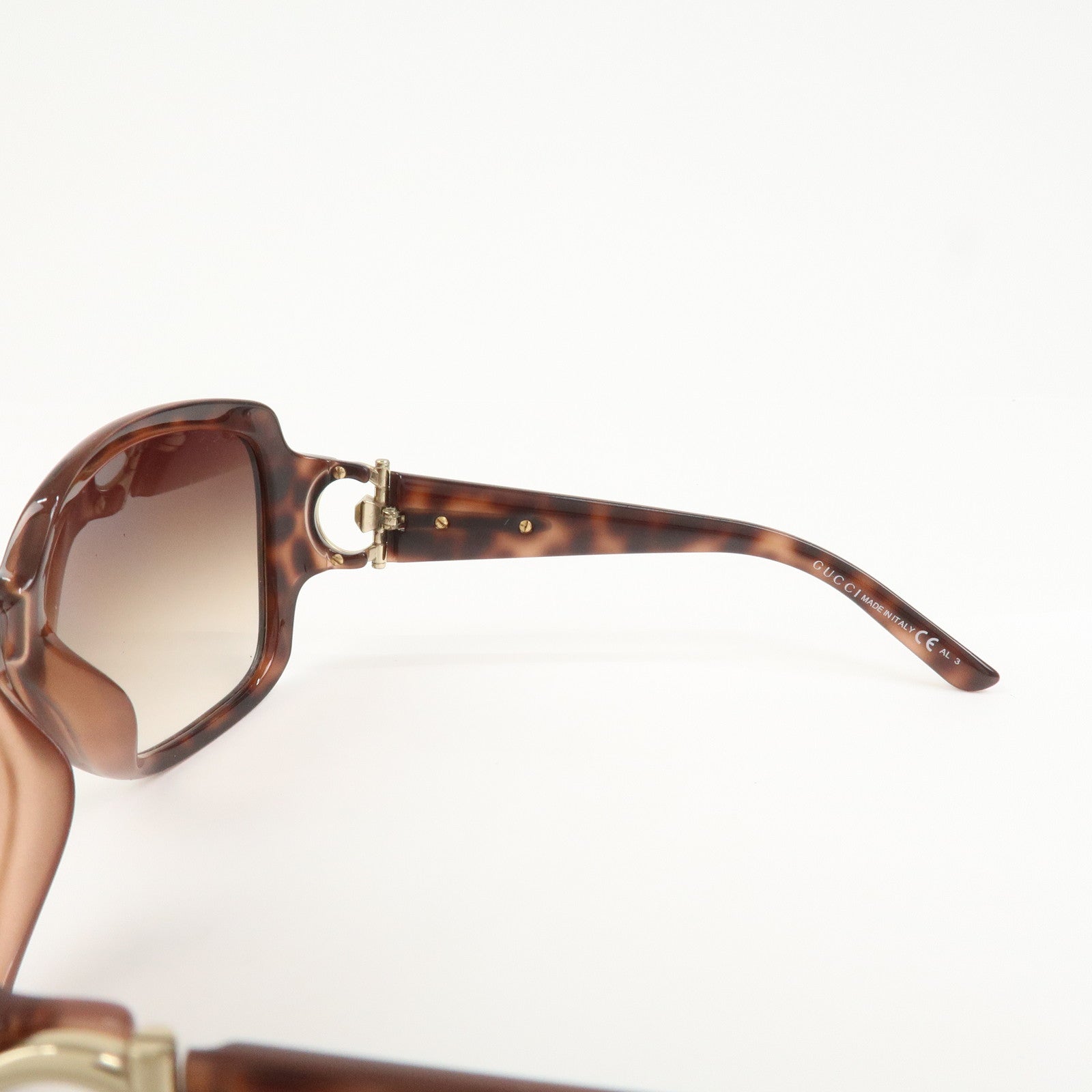 GUCCI Horsebit Plastic Metal Sunglasses GG 3115/F/S  61□15 115
