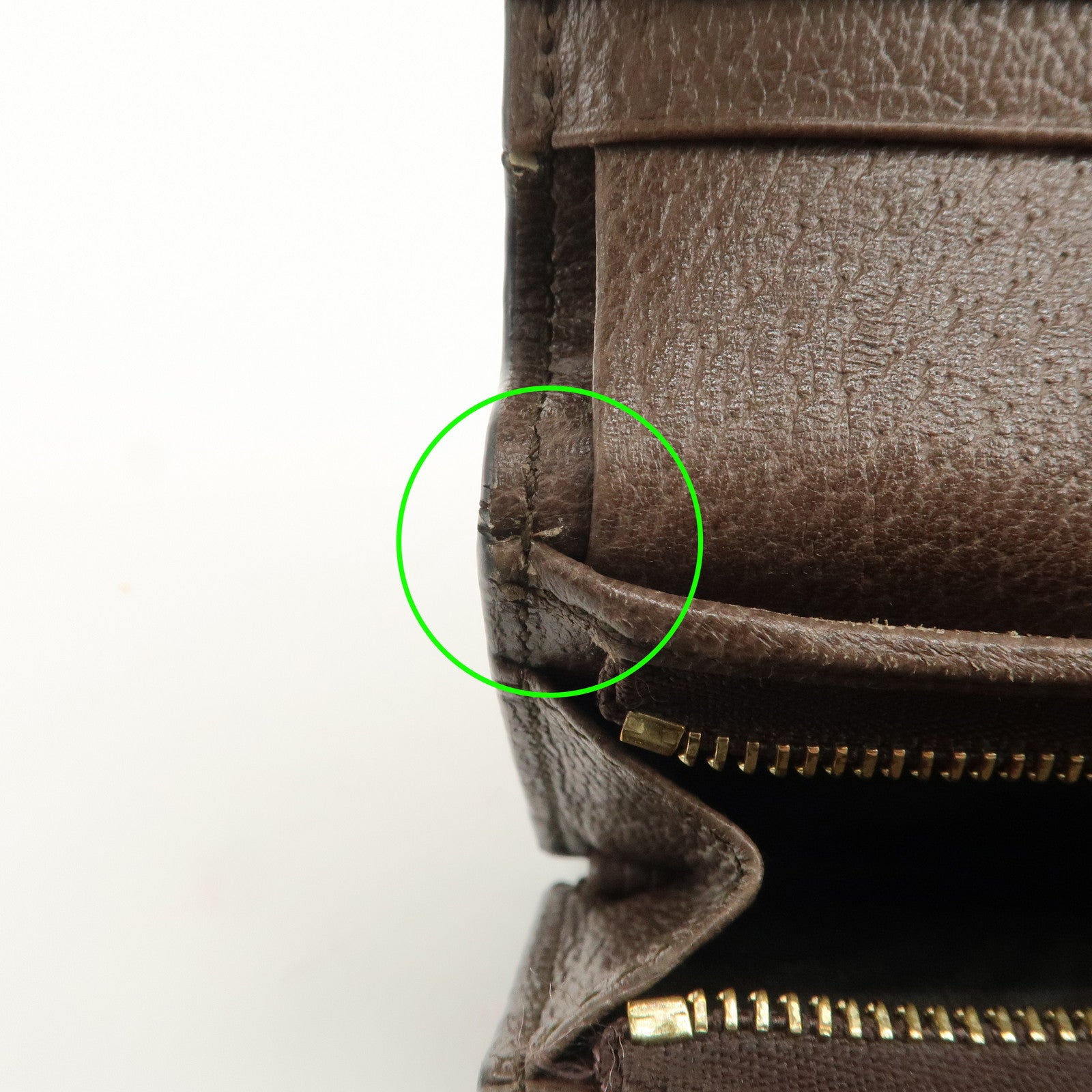 GUCCI Ophidia GG Supreme Leather Bi-Fold Wallet Beige 523155