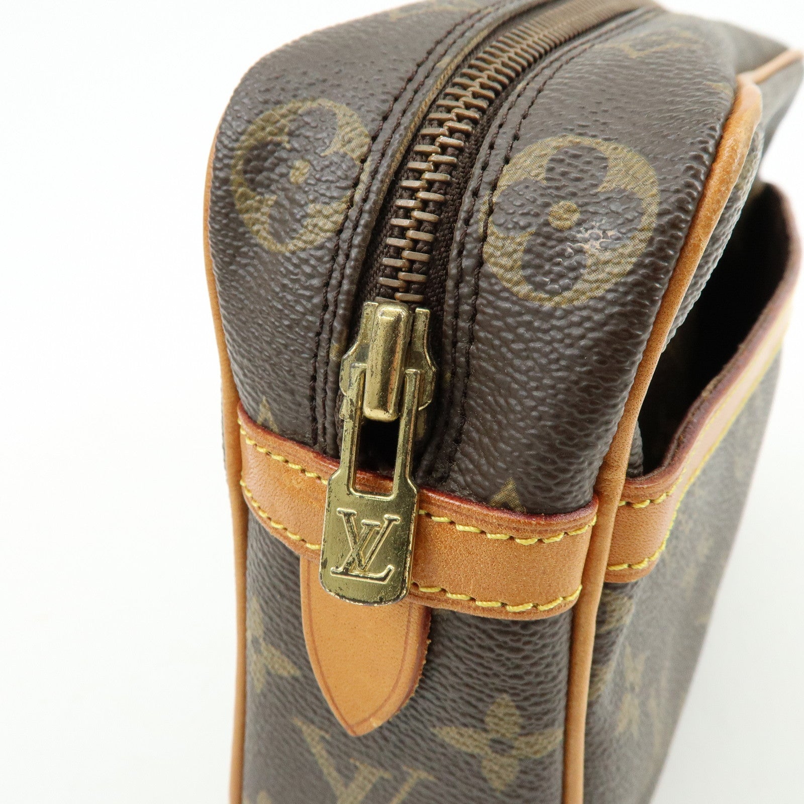 Louis Vuitton Monogram Compiegne 23 Pouch Clutch Bag Brown M51845