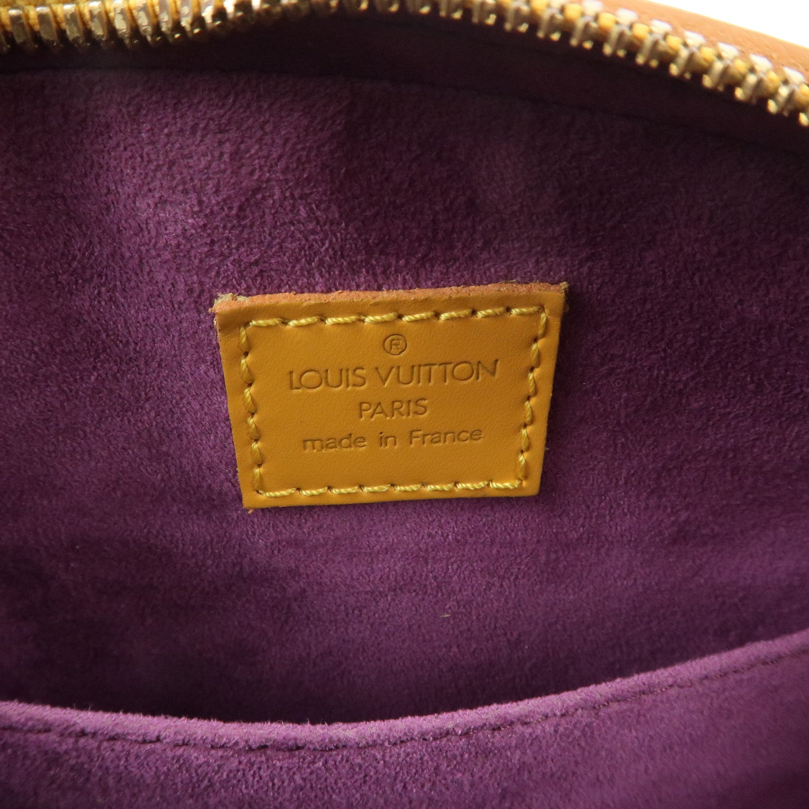 Louis Vuitton Epi Leather Jasmine Hand Bag Tassilli Yellow M52089