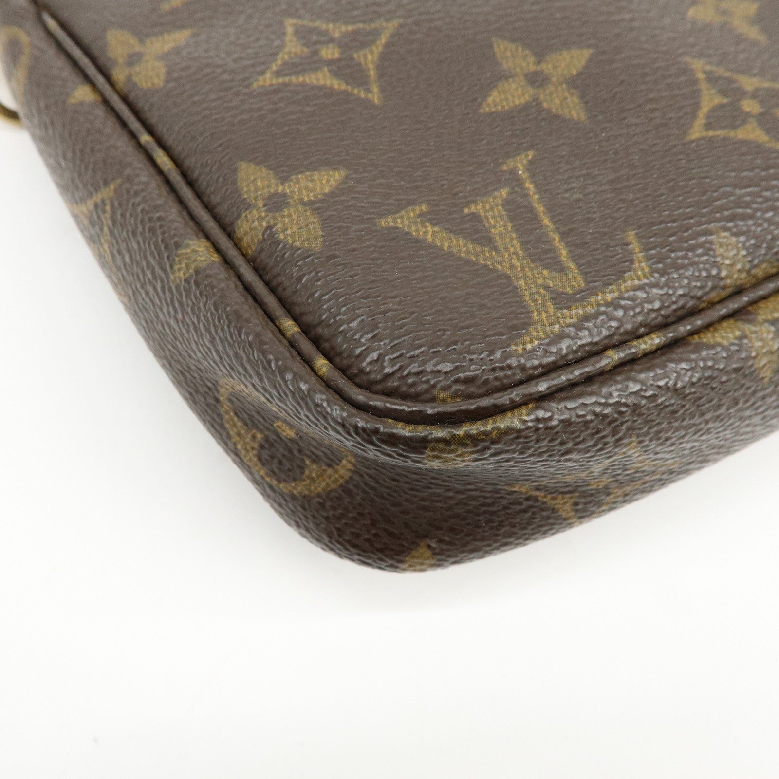 Louis Vuitton Monogram Pochette Accessoires Pouch Hand Bag M51980