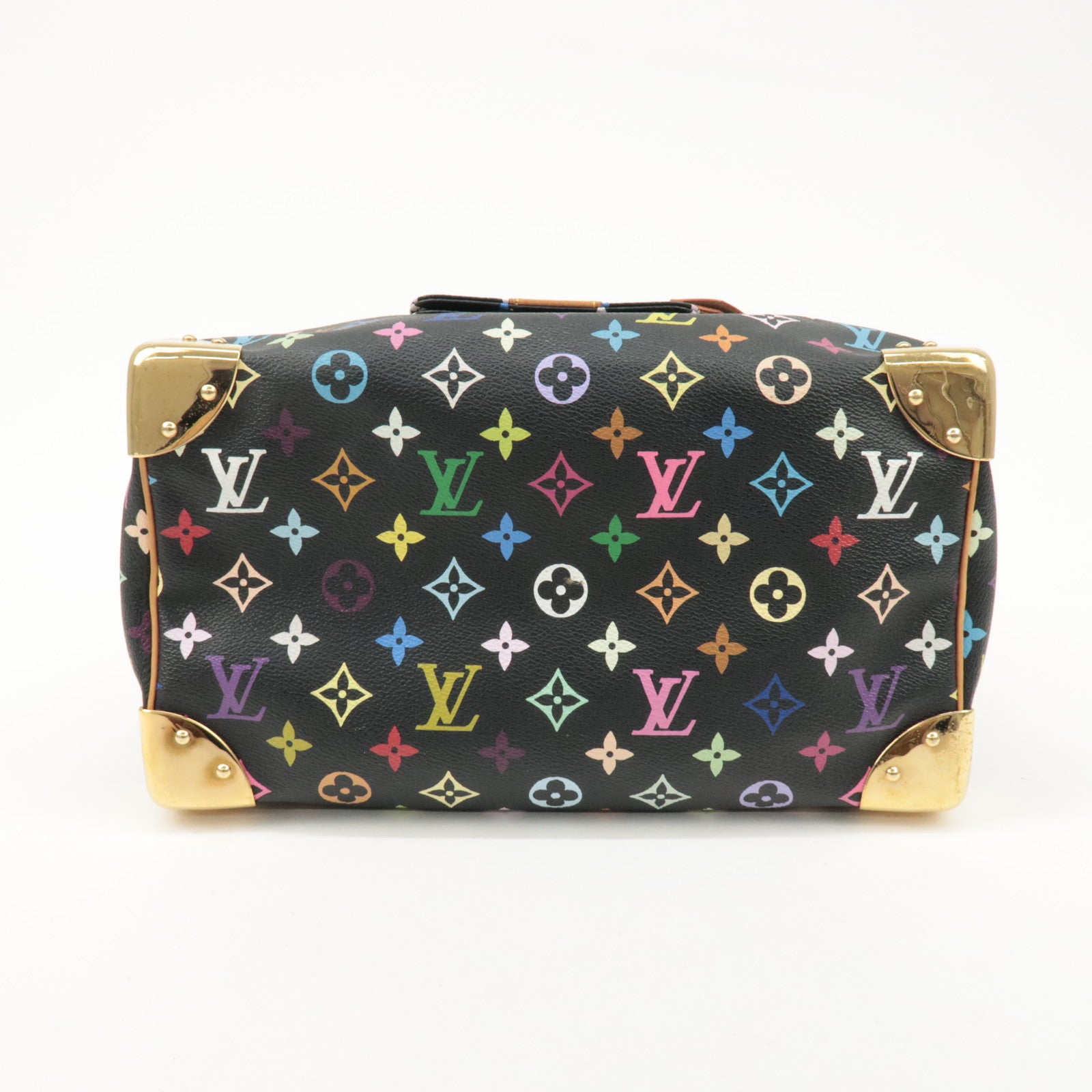 Louis Vuitton Monogram Multicolor Speedy 30 Hand Bag M92642 Used