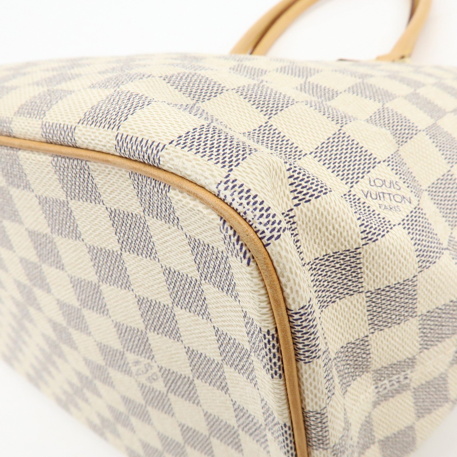 Louis Vuitton Damier Azur Sarria MM Tote Bag Hand Bag N51185