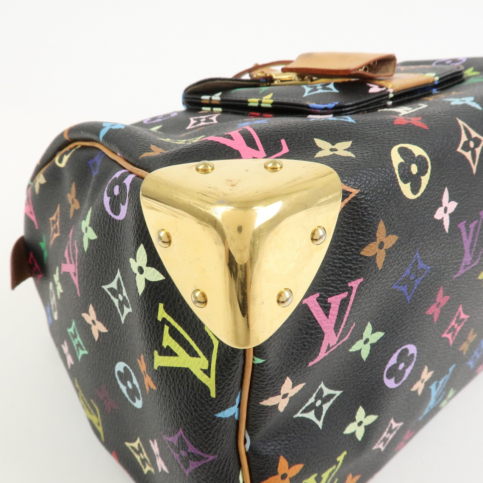 Louis Vuitton Monogram Multicolor Speedy 30 Hand Bag M92642