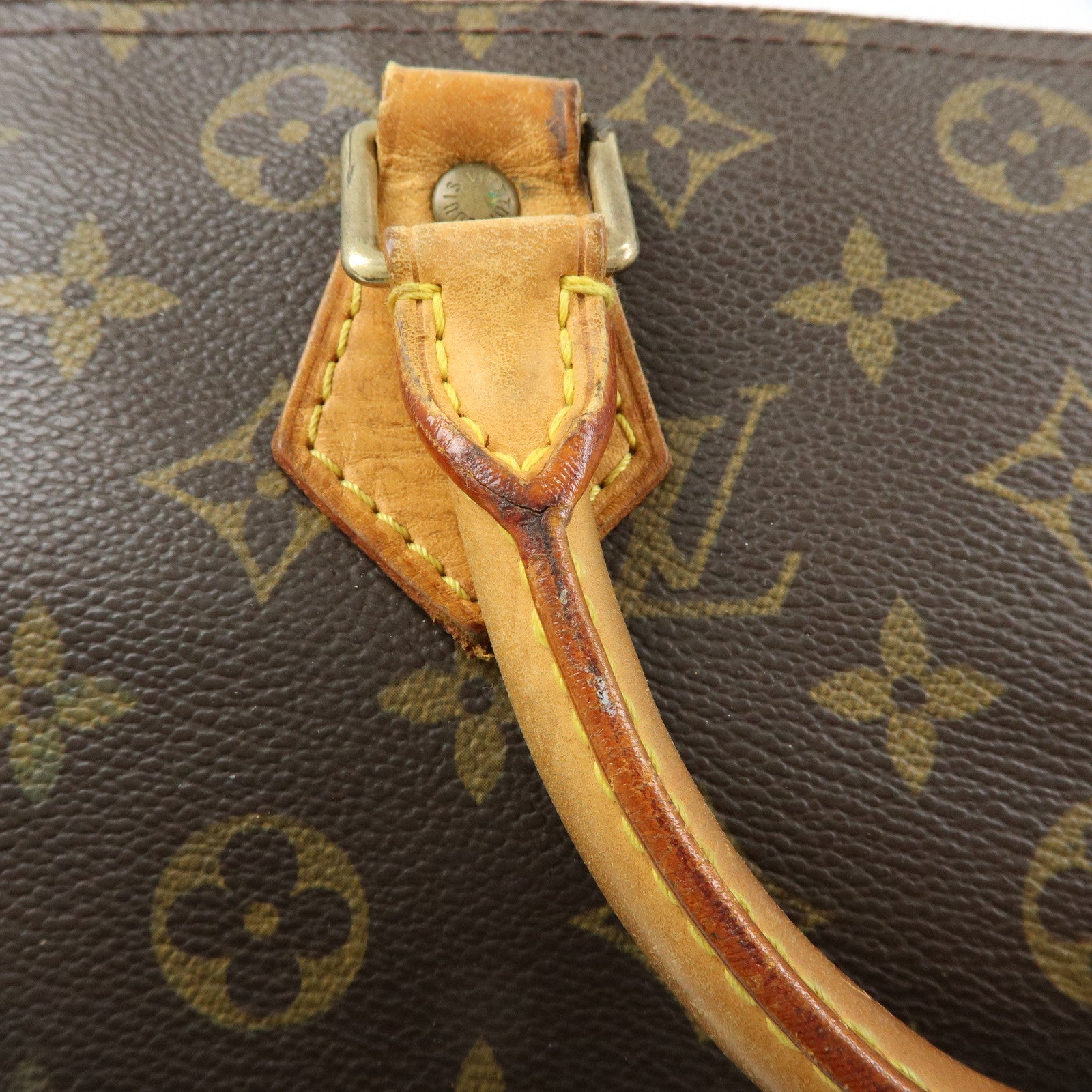 Louis Vuitton Monogram Speedy 30 Boston Bag Hand Bag Brown M41526