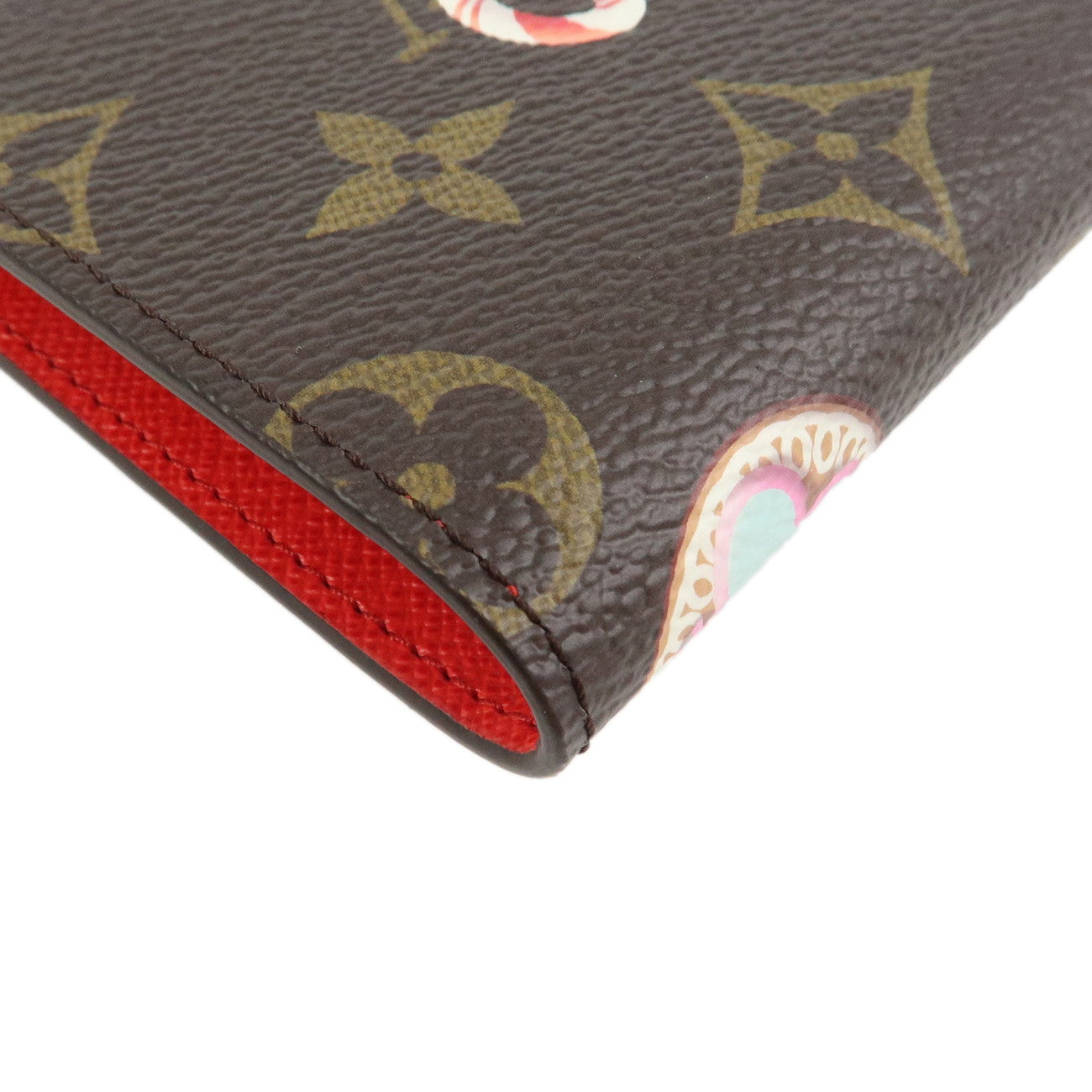 Louis Vuitton Monogram Notepad Pouch Candy Factory Brown GI1163
