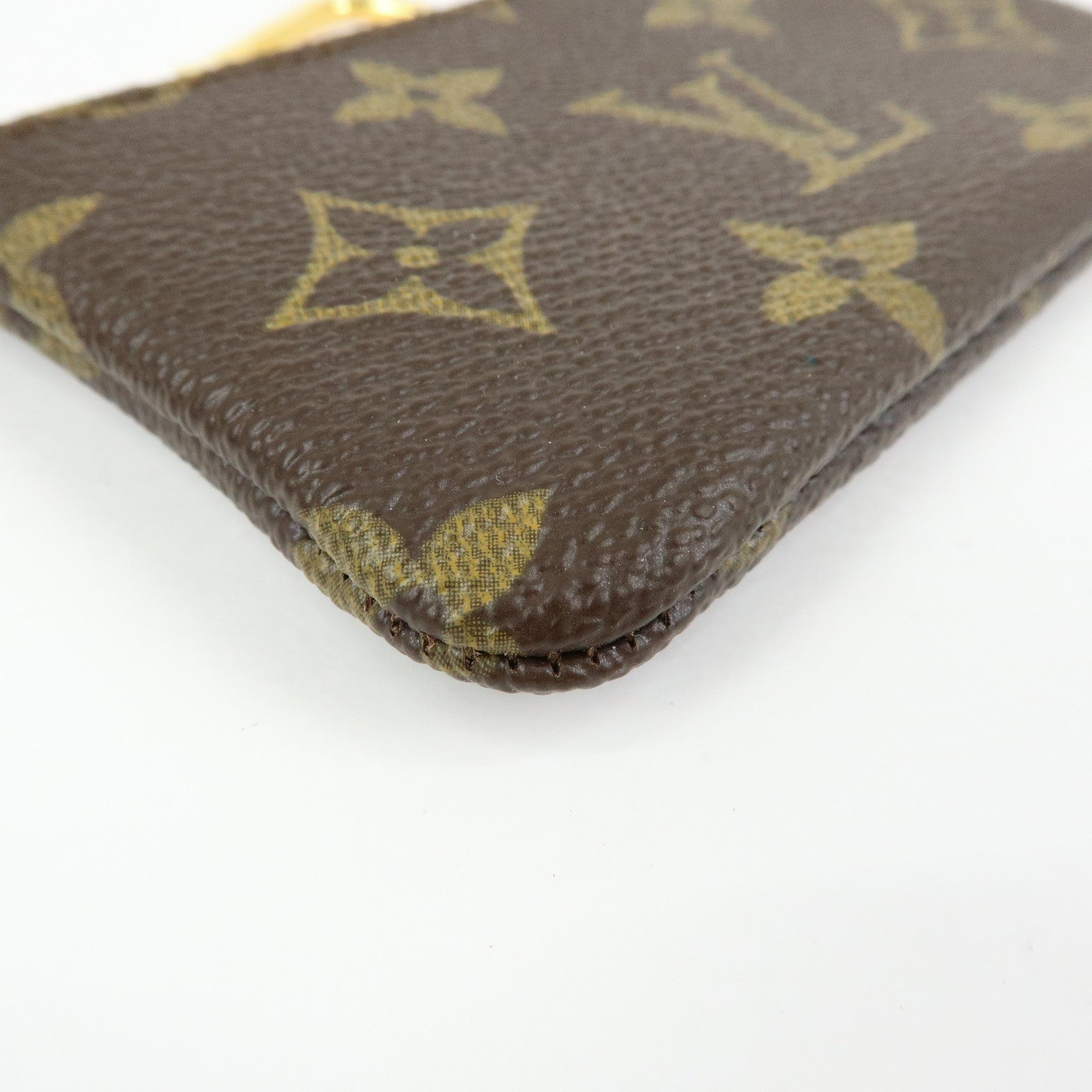 Louis Vuitton Monogram Pochette Cles Coin Case Key Case M62650