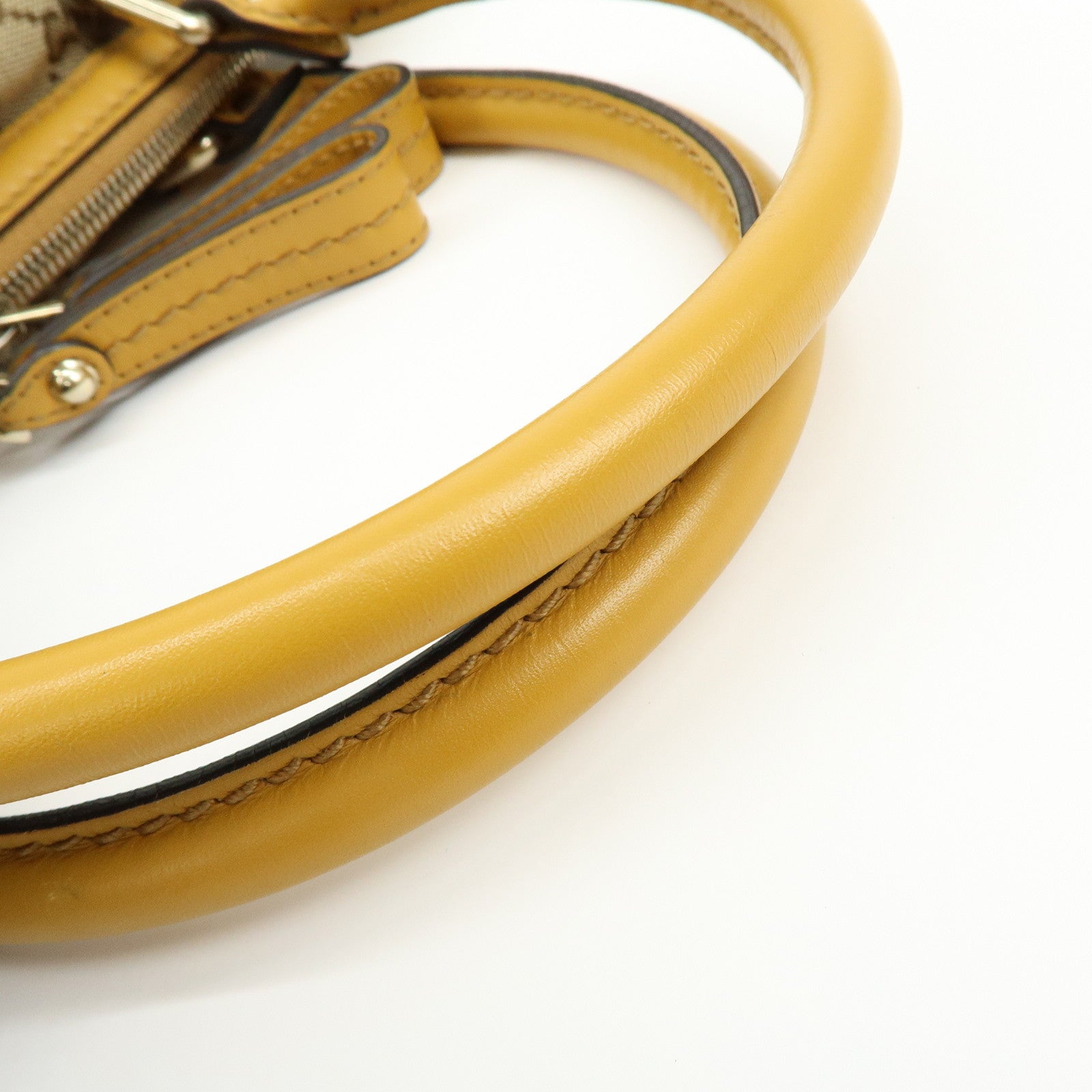 GUCCI Sukey Interlocking GG Canvas Leather 2Way Shoulder Bag 247902