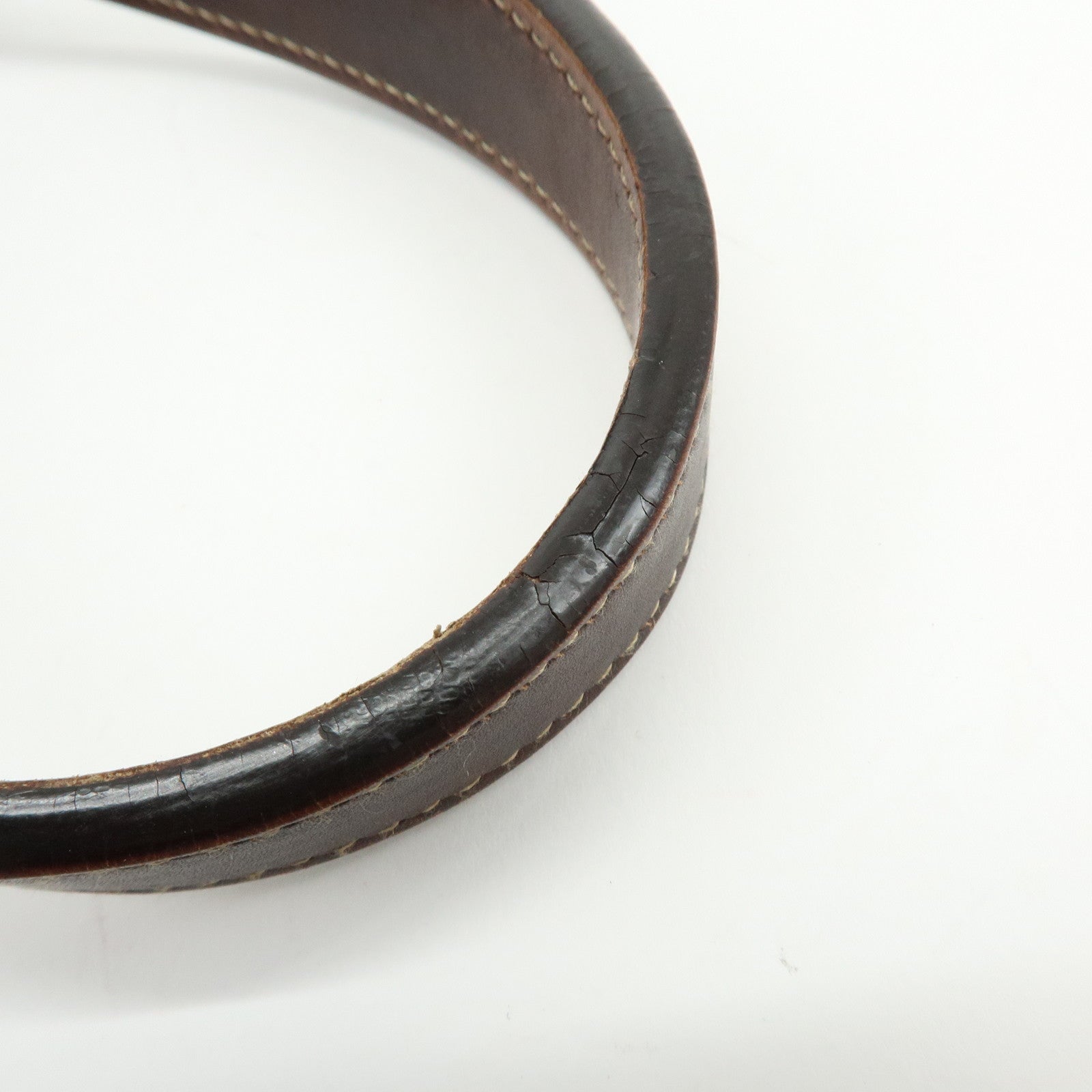 PRADA Logo Jacquard Canvas Embossed Leather Shoulder Bag BR3433