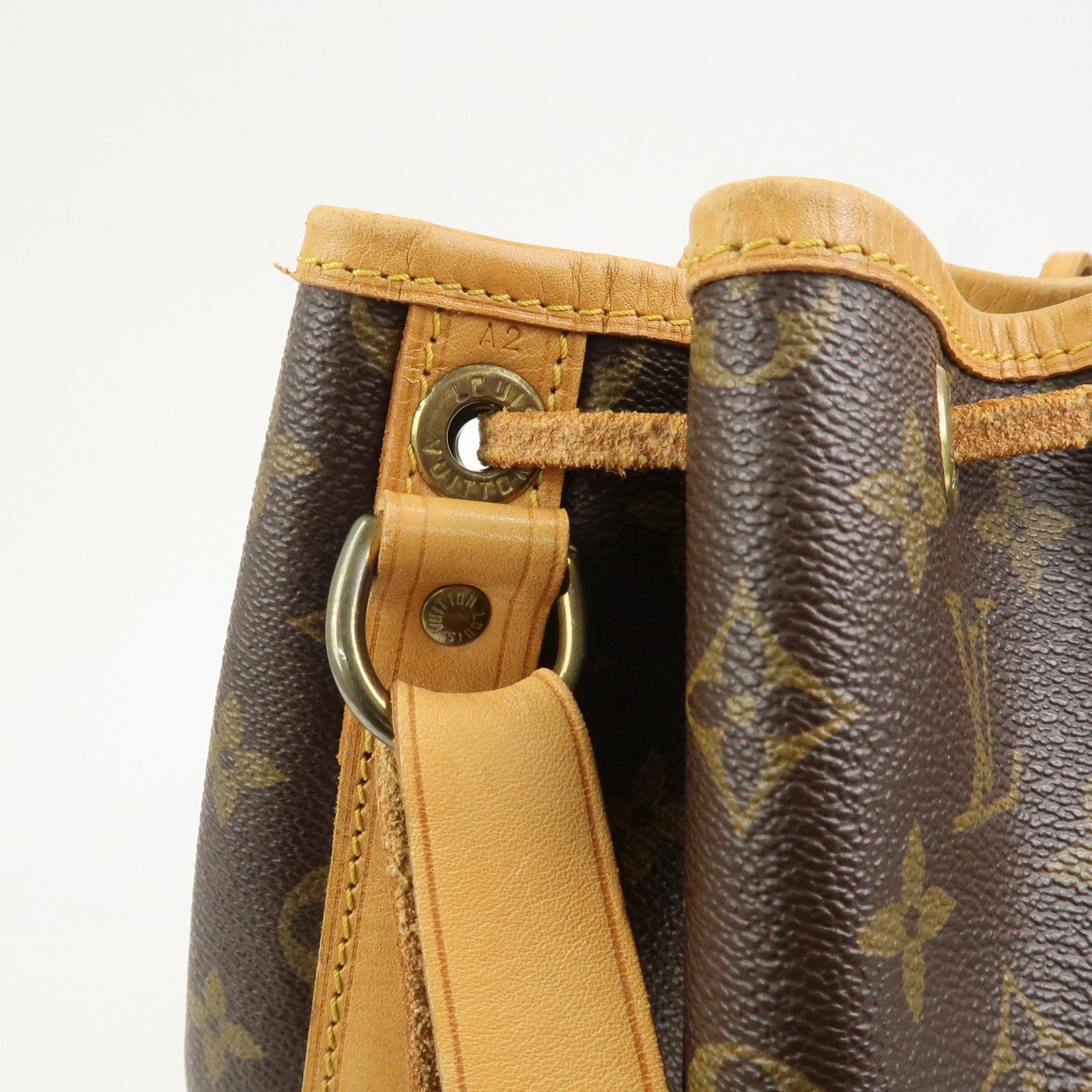 Louis Vuitton Monogram Noe Shoulder Bag Hand Bag Brown M42224