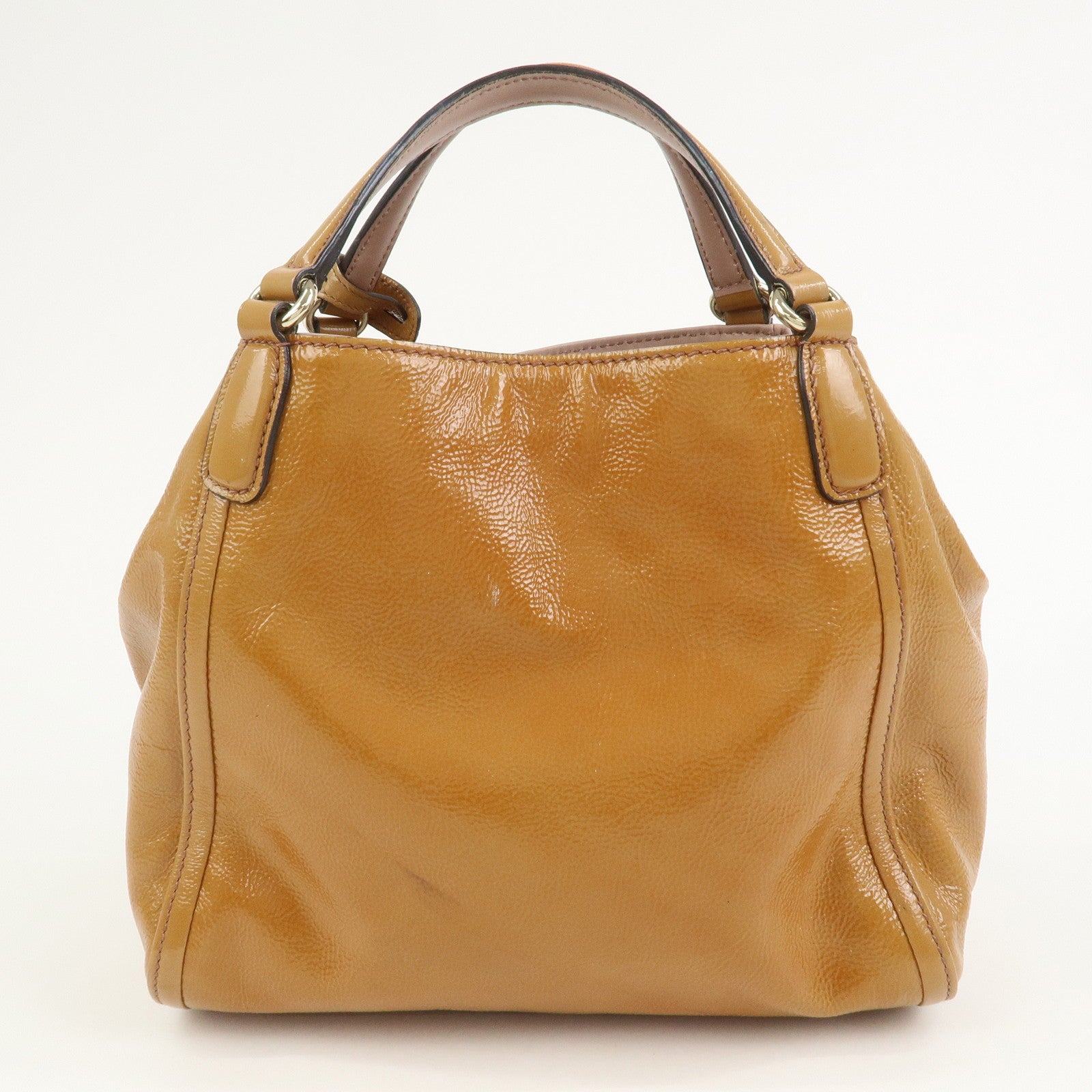 GUCCI SOHO Interlocking G 2Way Bag Hand Bag Shoulder Bag 336751