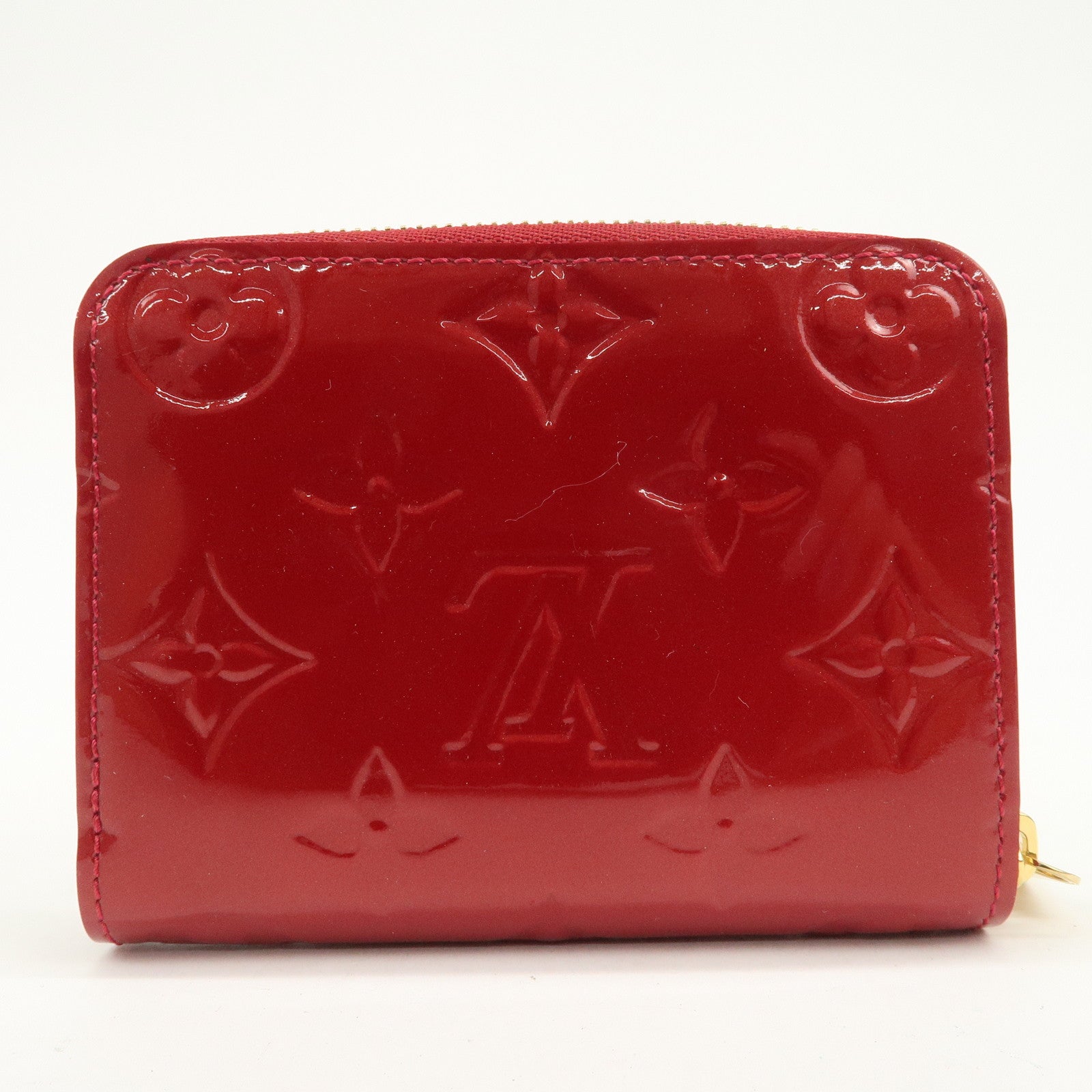 Louis Vuitton Monogram Vernis Zippy Coin Purse Pomme d'Amour M93608