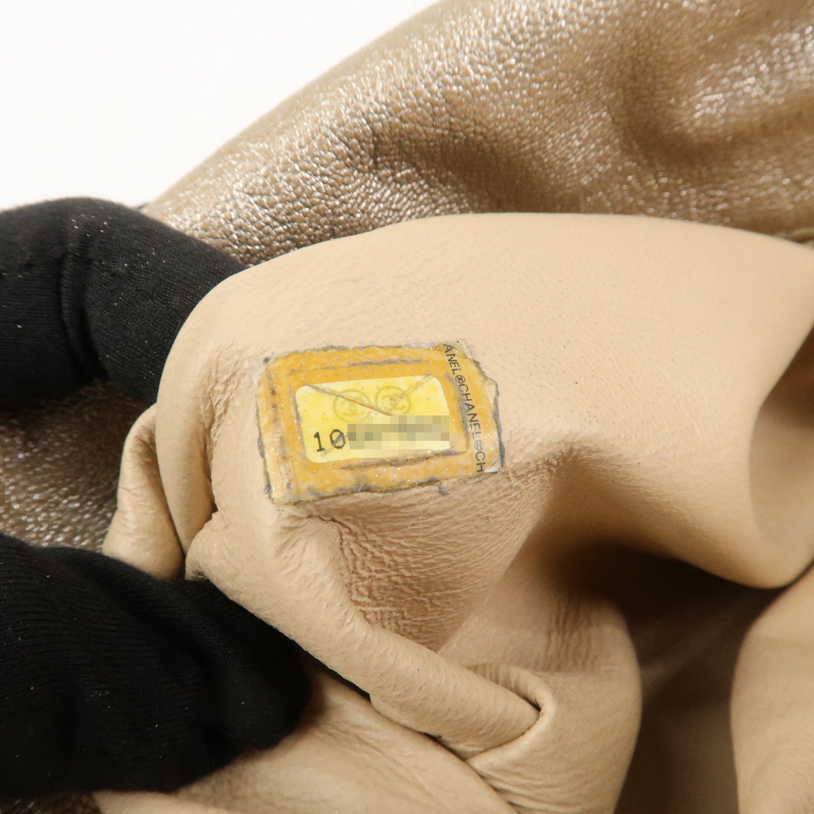 CHANEL Luxury Line COCO Mark Leather Boston Bag Shoulder Bag A31405