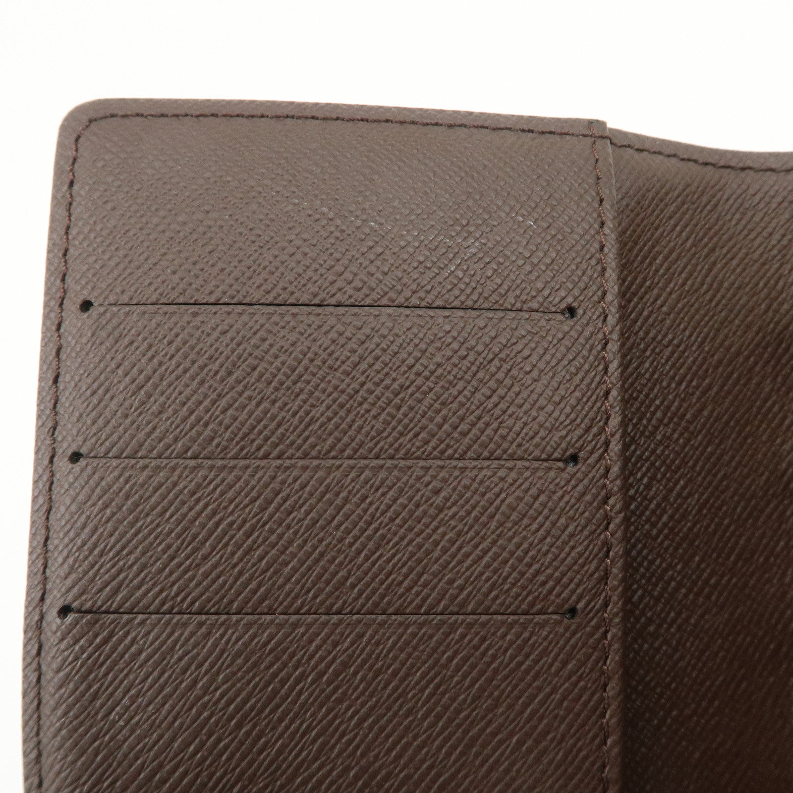 Louis Vuitton Damier Agenda PM Planner Cover Brown R20700