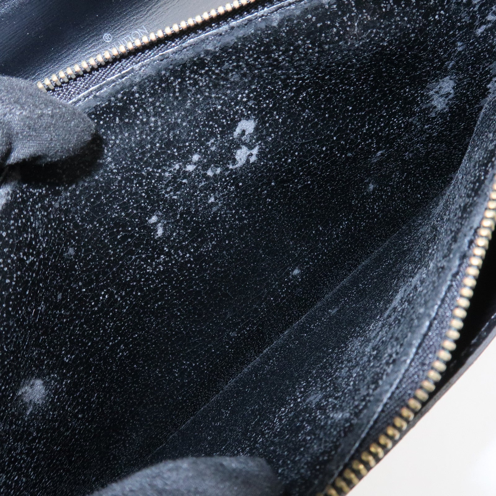 Louis Vuitton Epi Concorde Leather Hand Bag Noir Black M52132