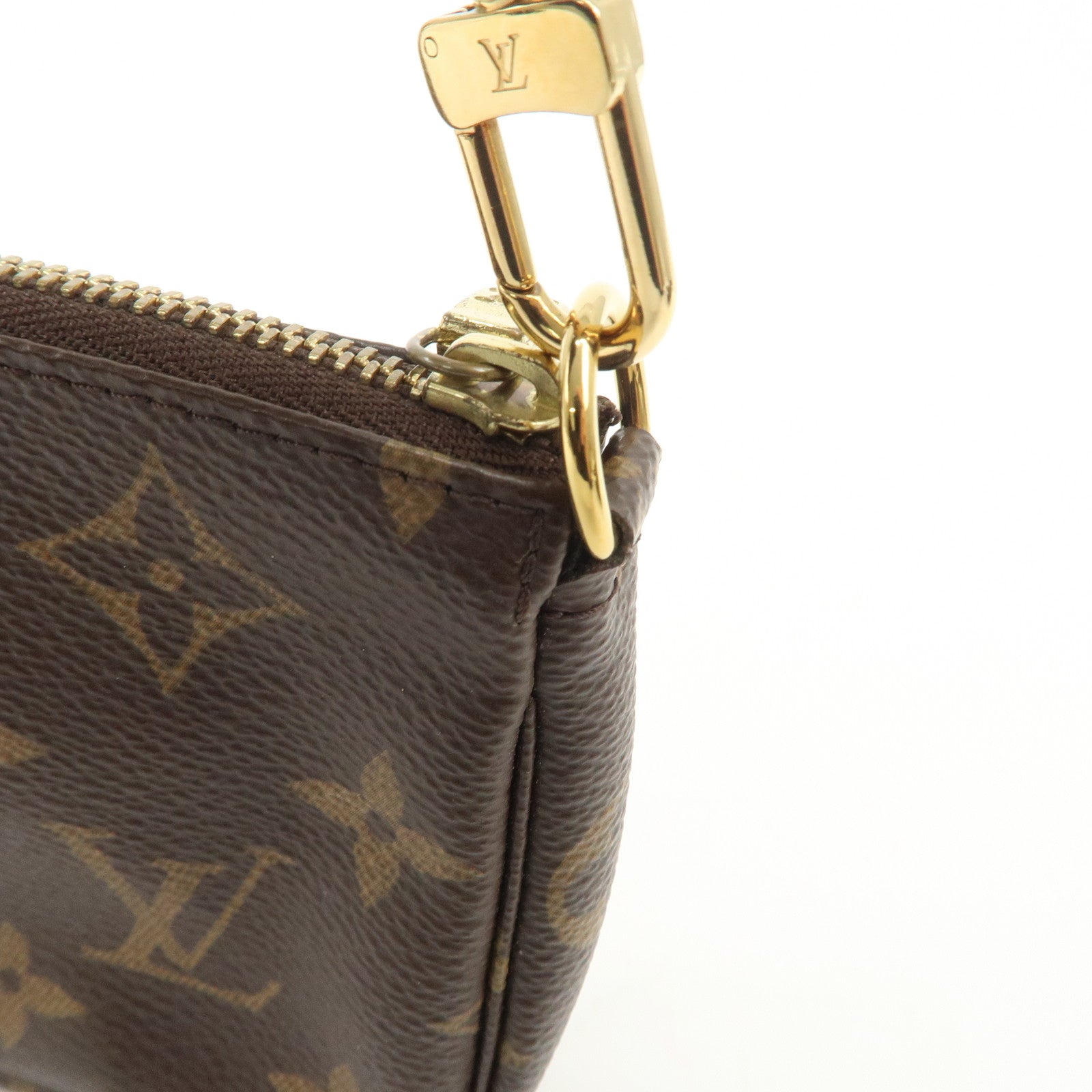 Louis Vuitton Monogram Mini Pochette Accessoires Pouch M58009