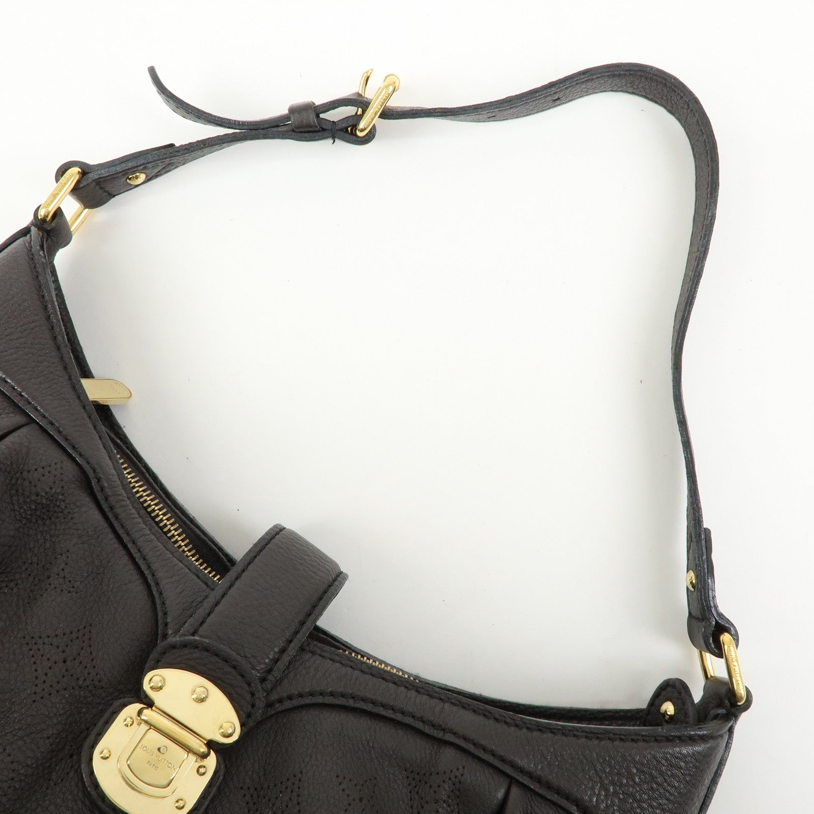 Louis Vuitton Monogram Mahina XS Leather 2Way Bag Chocolat M95972
