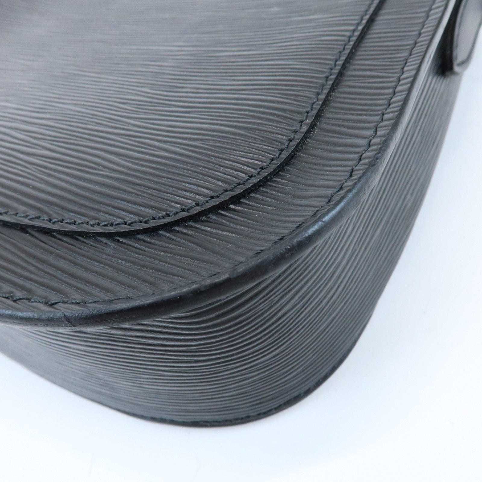 Louis Vuitton Epi Saint Cloud Shoulder Bag Black Noir M52192