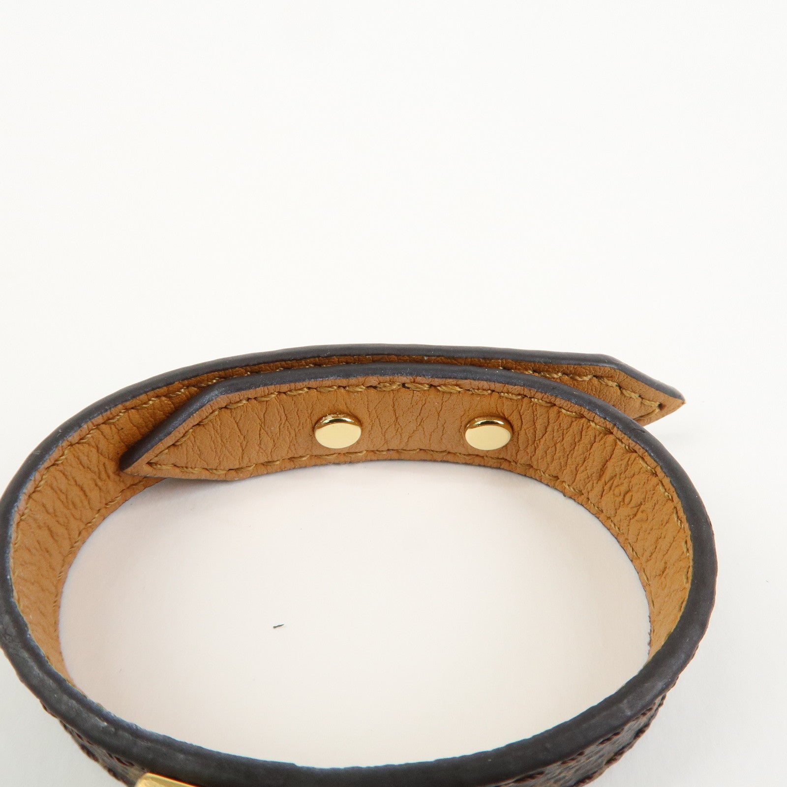 Louis Vuitton Monogram Essential V Bracelet Brown M6042