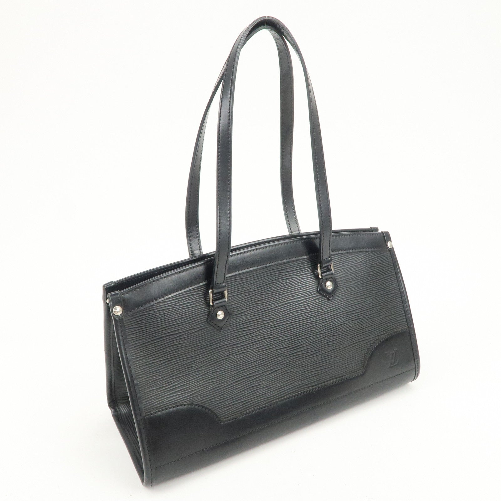 Louis Vuitton Epi Leather Madeleine PM Hand Bag Noir Black M59332