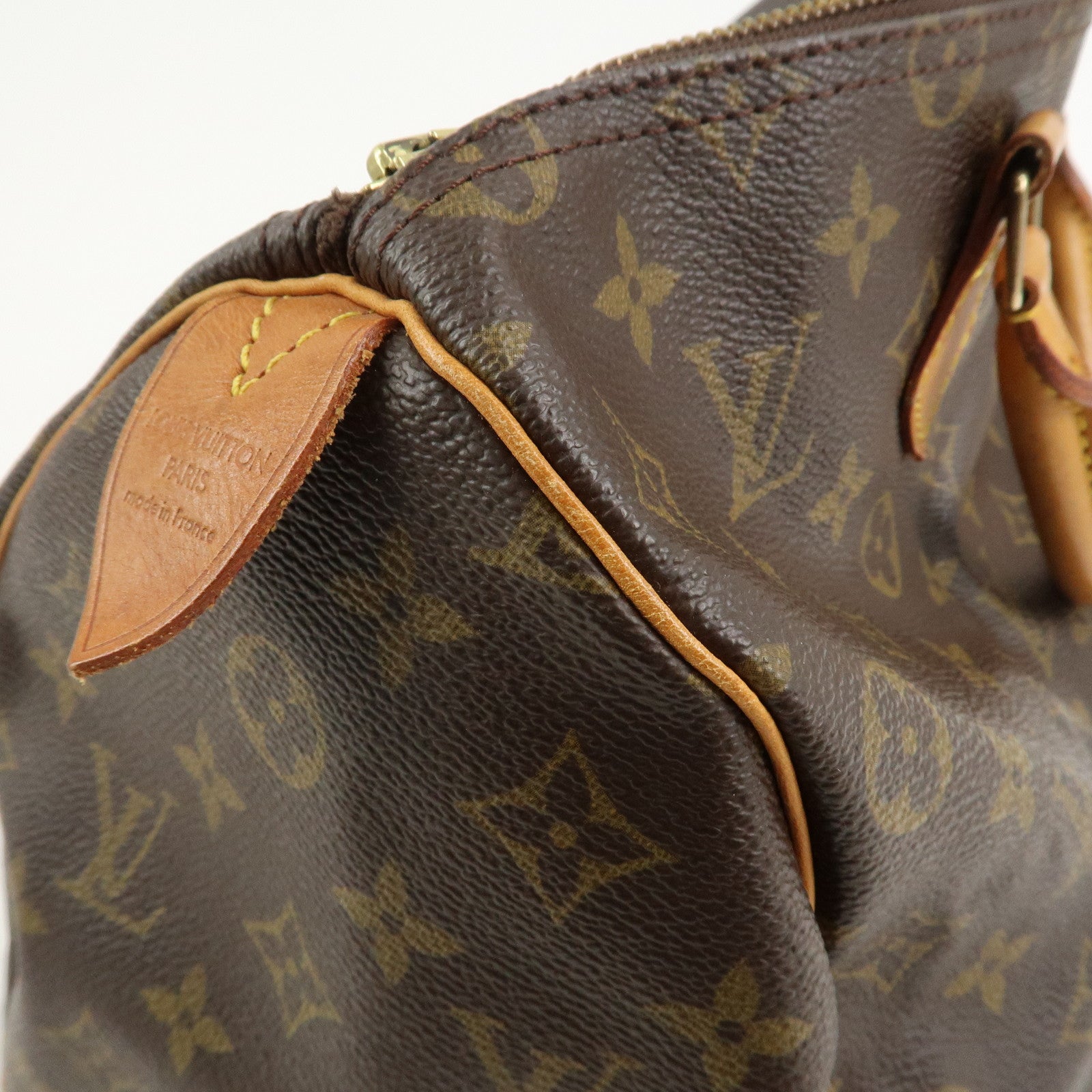 Louis Vuitton Monogram Canvas Speedy 35 Boston Bag Hand Bag M41524