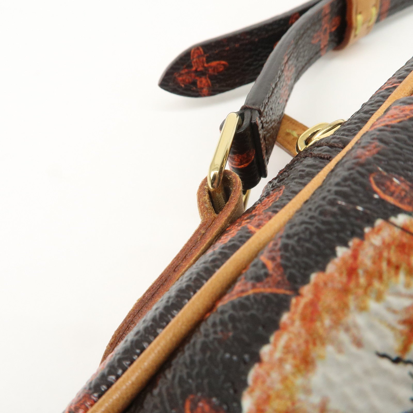 Louis Vuitton Catogram Paname Shoulder Bag Crossbody Bag Brown M44399