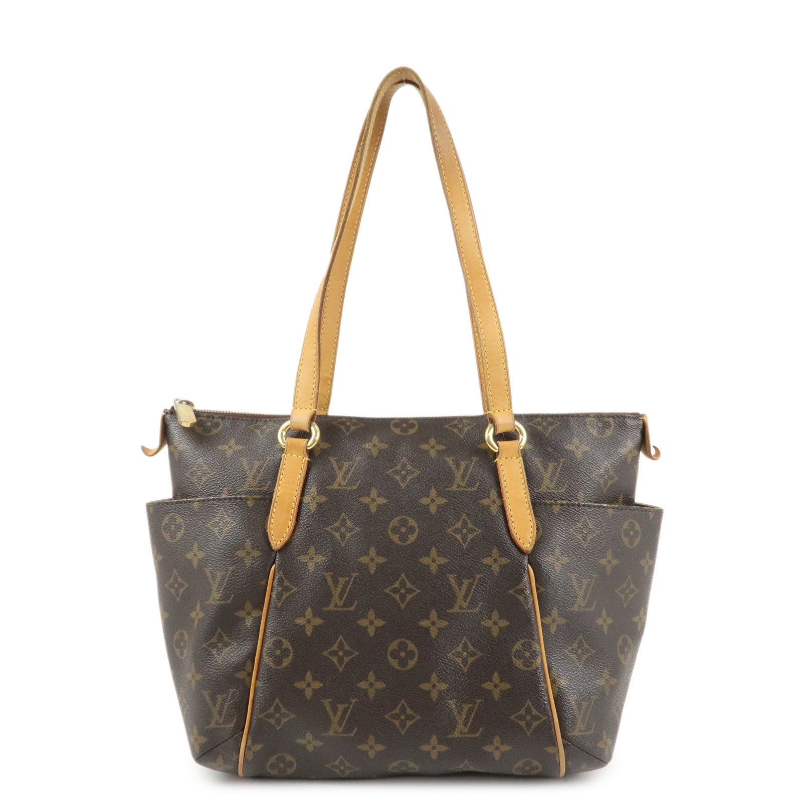 Louis Vuitton Monogram Totally PM Shoulder Bag Tote Bag Brown M56688 Used