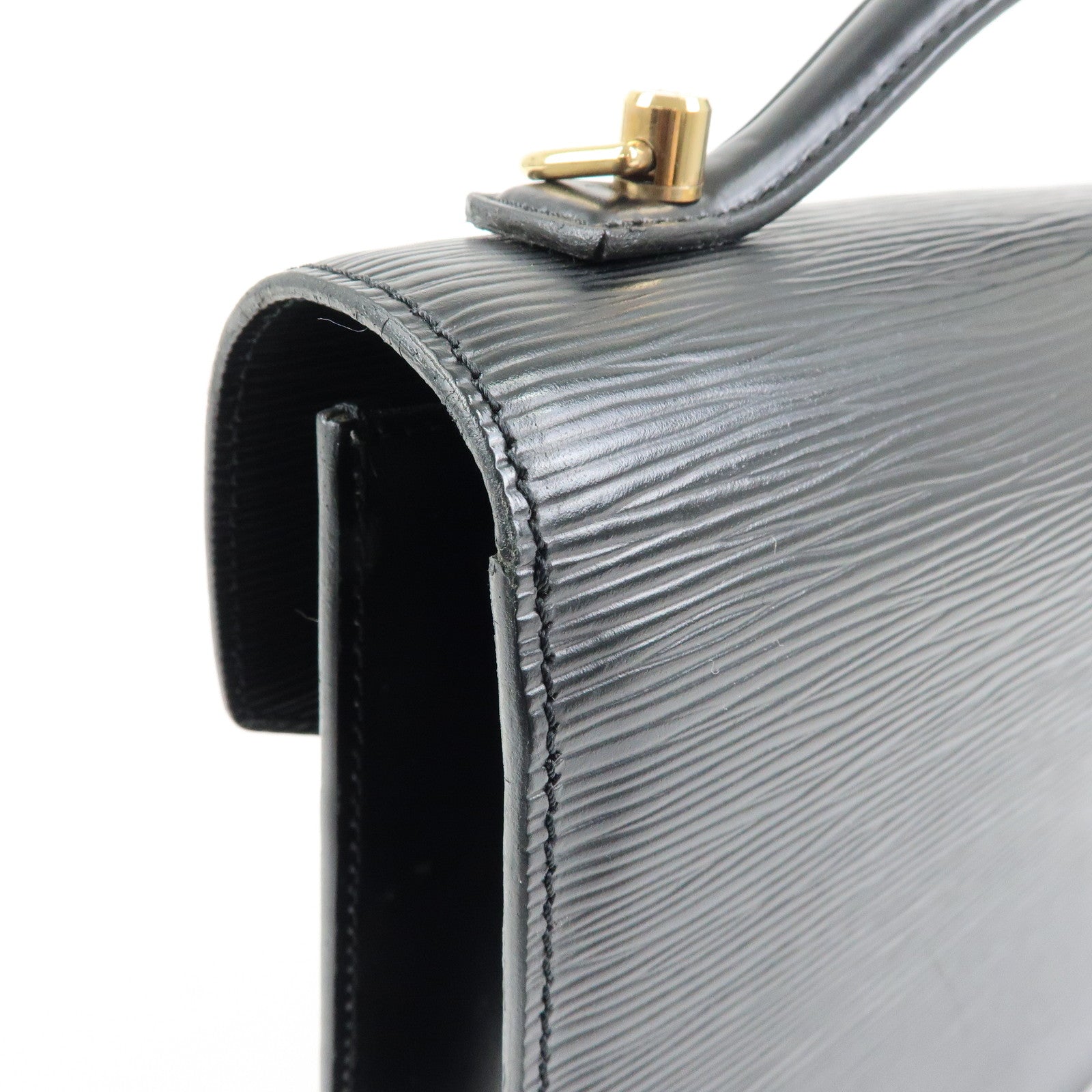 Louis Vuitton Epi Monceau 2Way Shoulder Bag Hand Bag Noir M52122