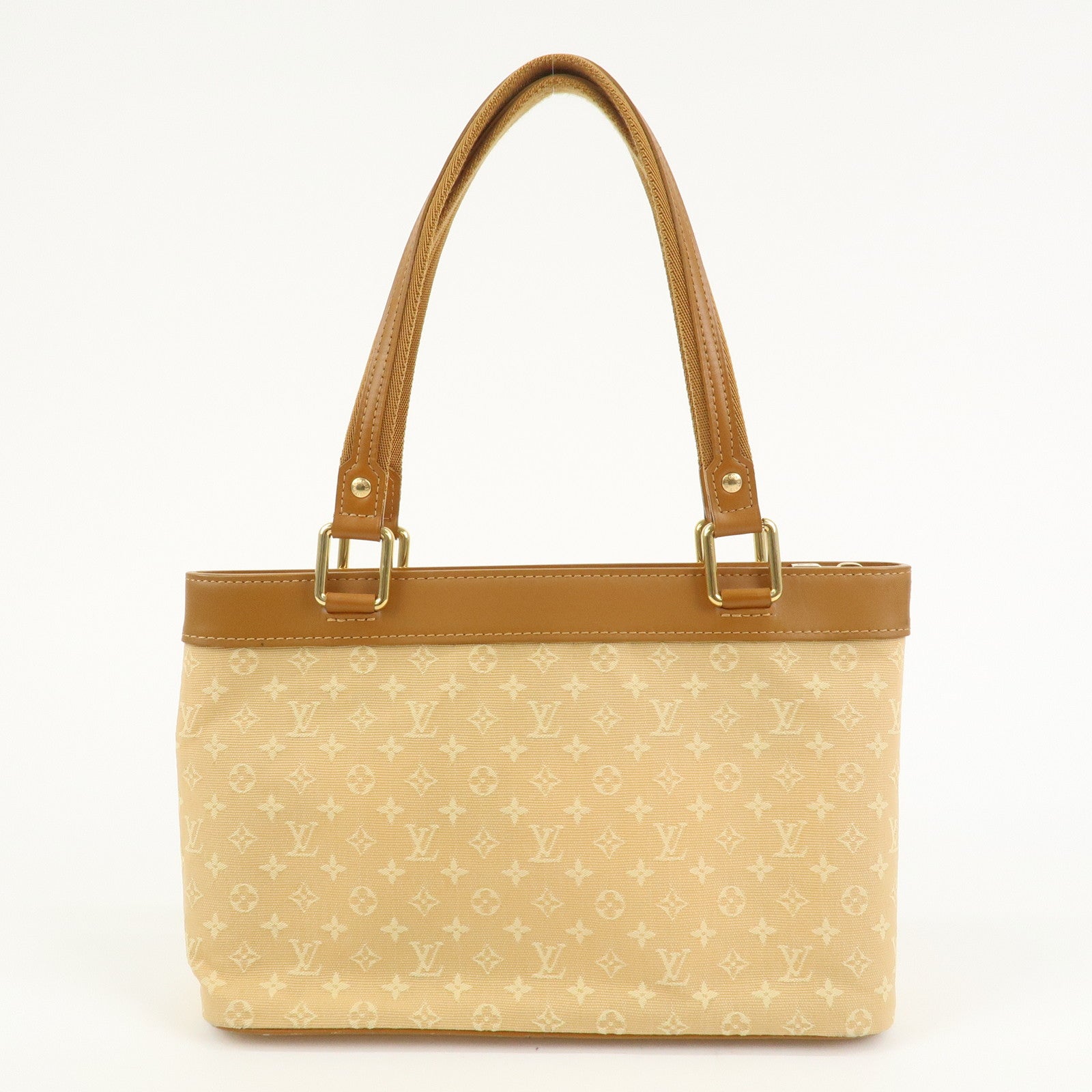Louis Vuitton Monogram Mini Lucille PM Hand Bag Beige M92684