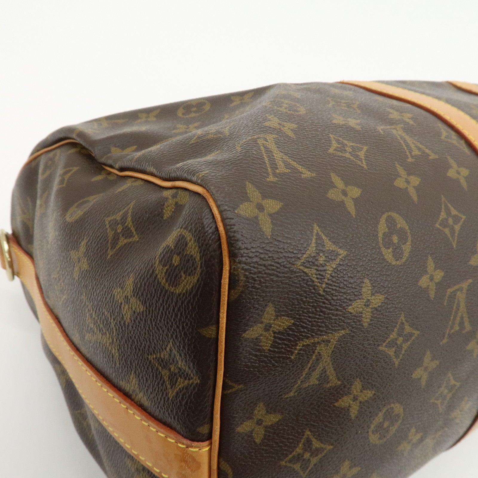 Louis Vuitton Monogram Keep All 45 Bandouliere Boston Bag M41418