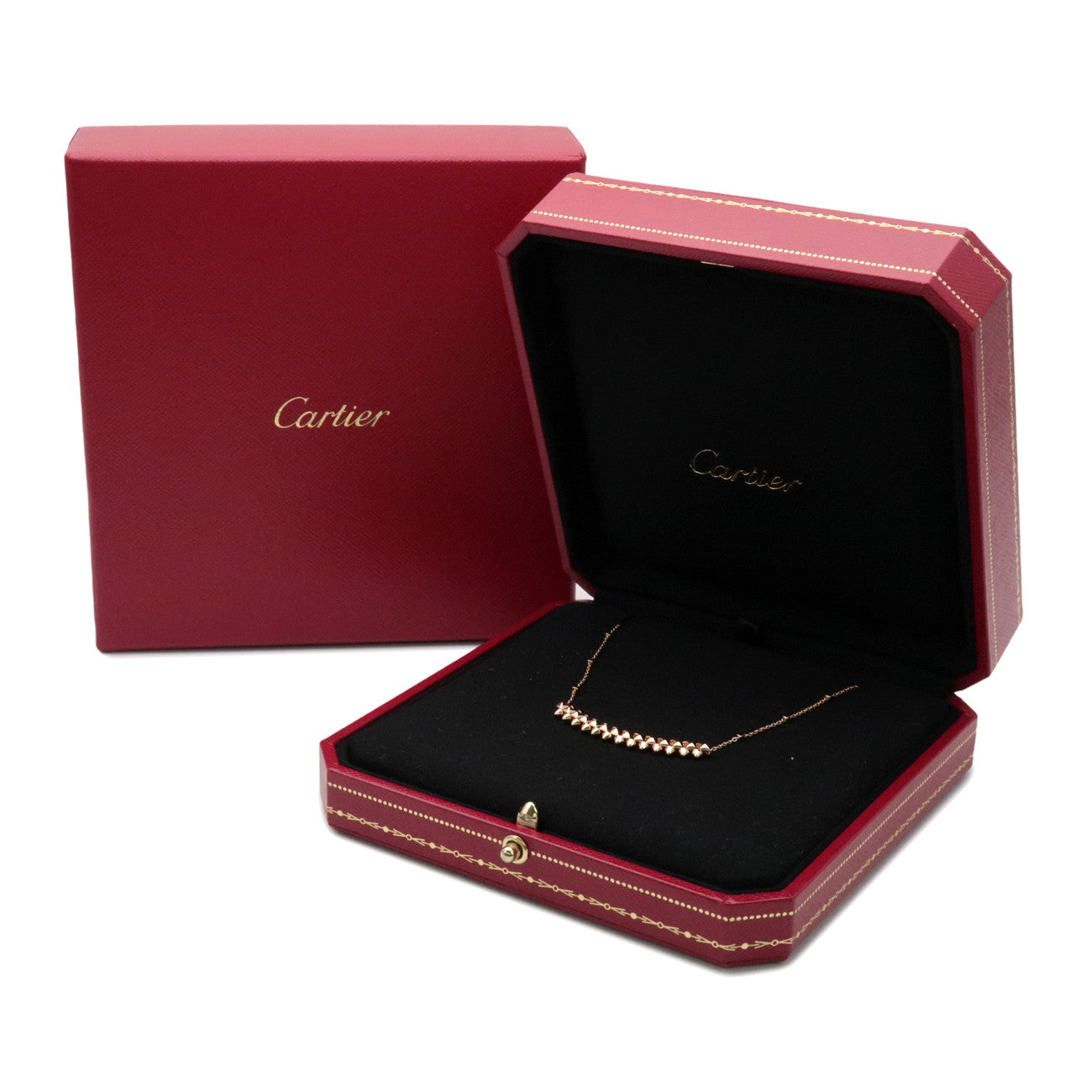 Cartier Clash de Cartier Necklace SM K18 750PG Rose Gold