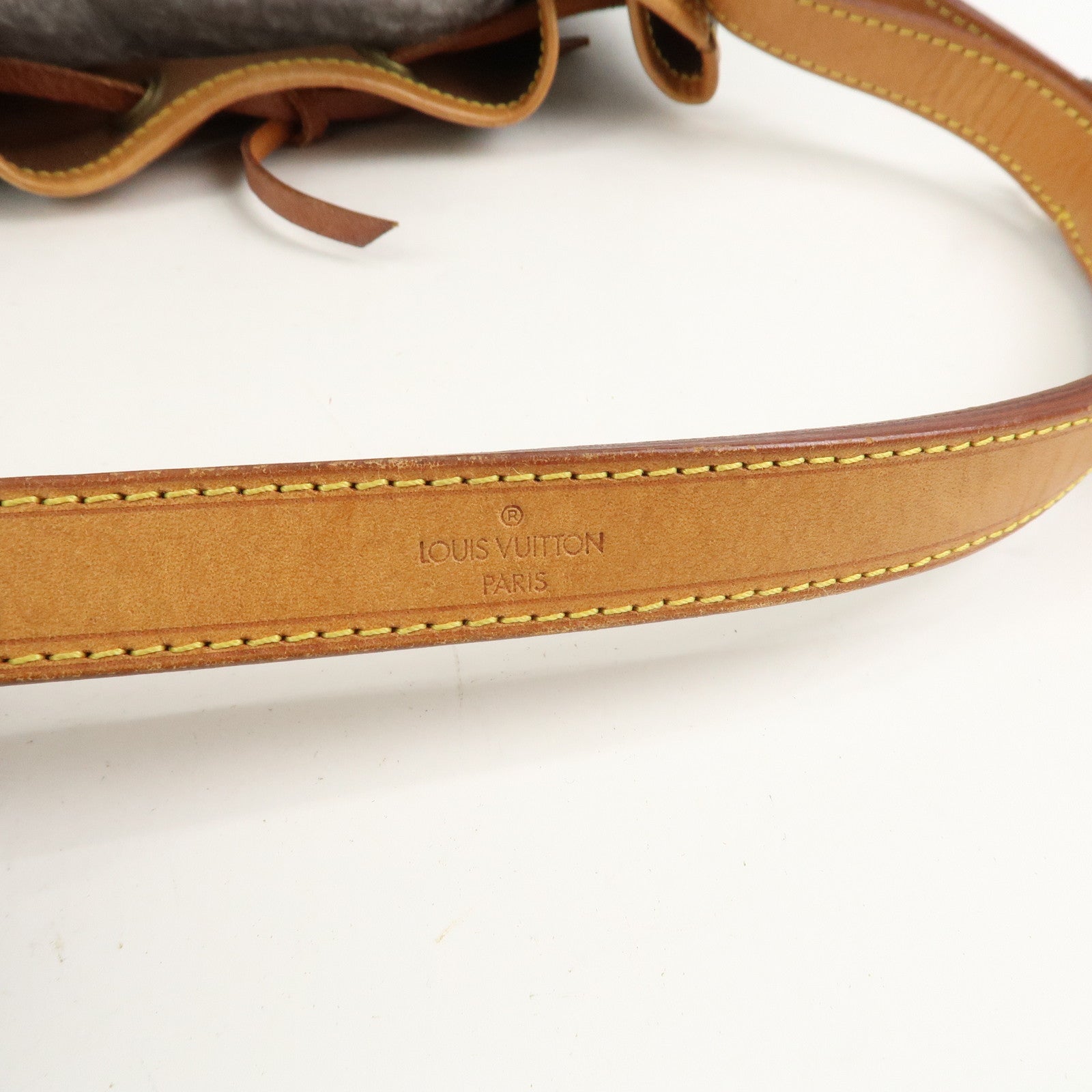 Louis Vuitton Monogram Petit Noe Shoulder Bag Brown M42226