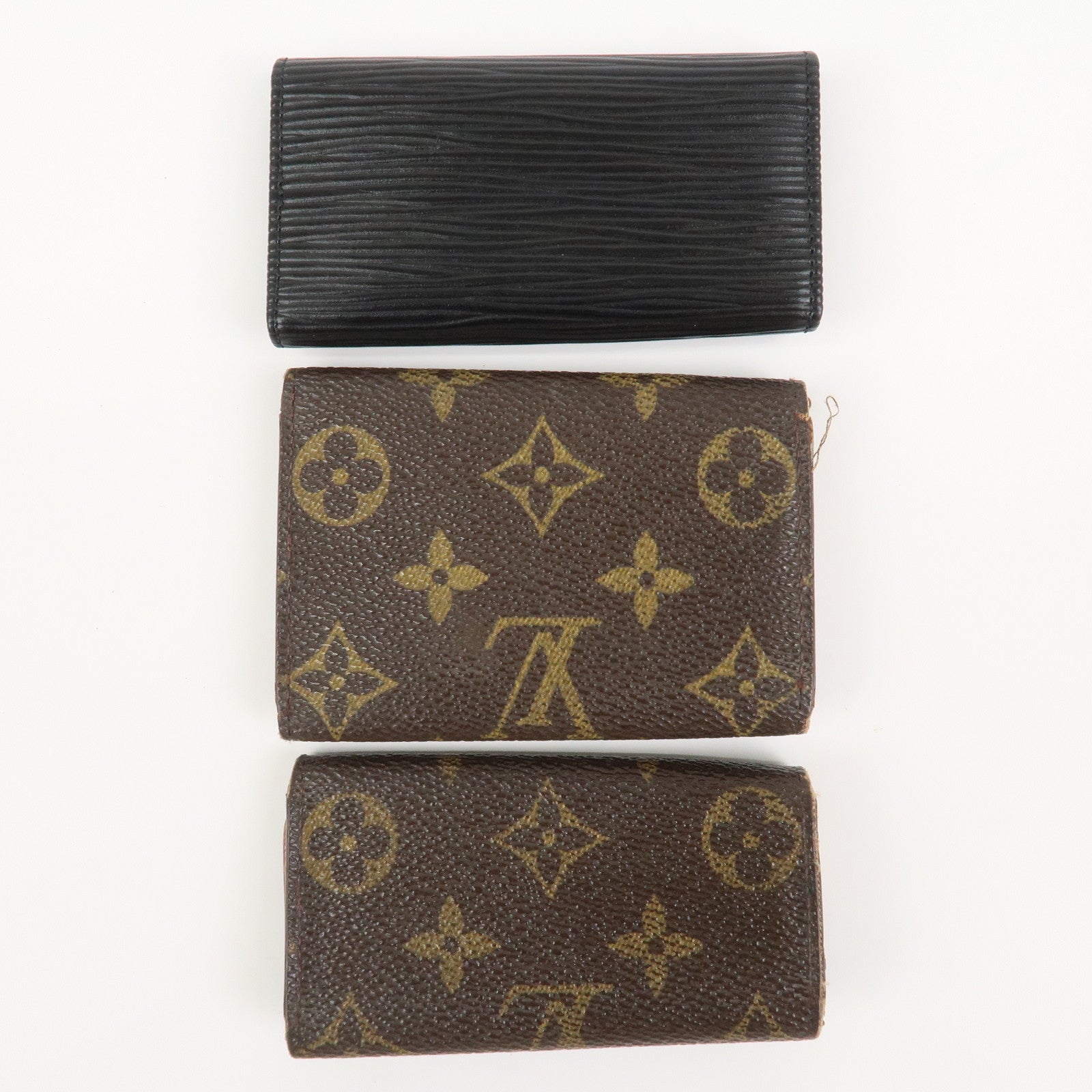 Louis Vuitton Monogram Vernis Set of 2 KeyCase M62631/M63822/M60701