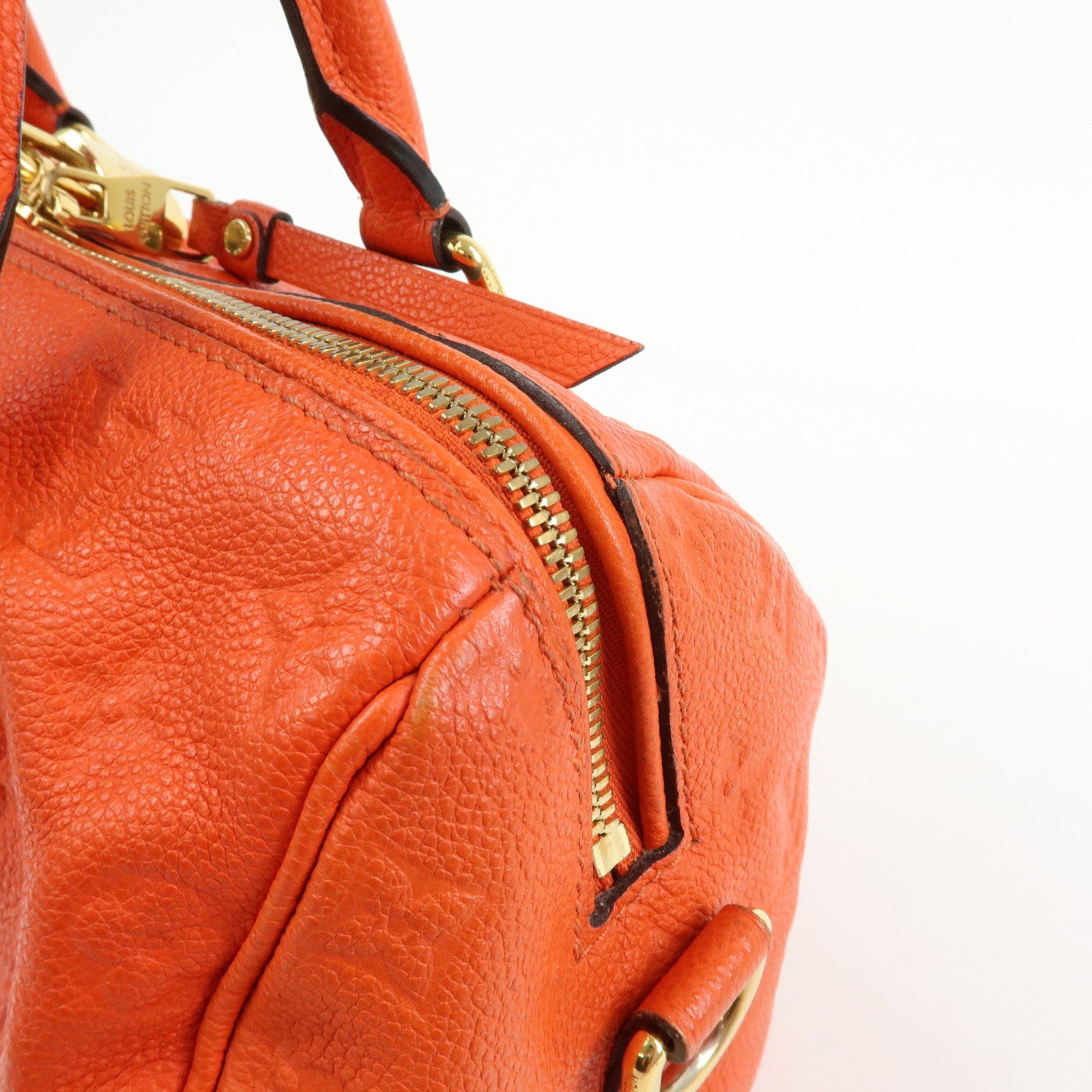 Louis Vuitton Monogram Empreinte Speedy Bandouliere 25 Origan M40758