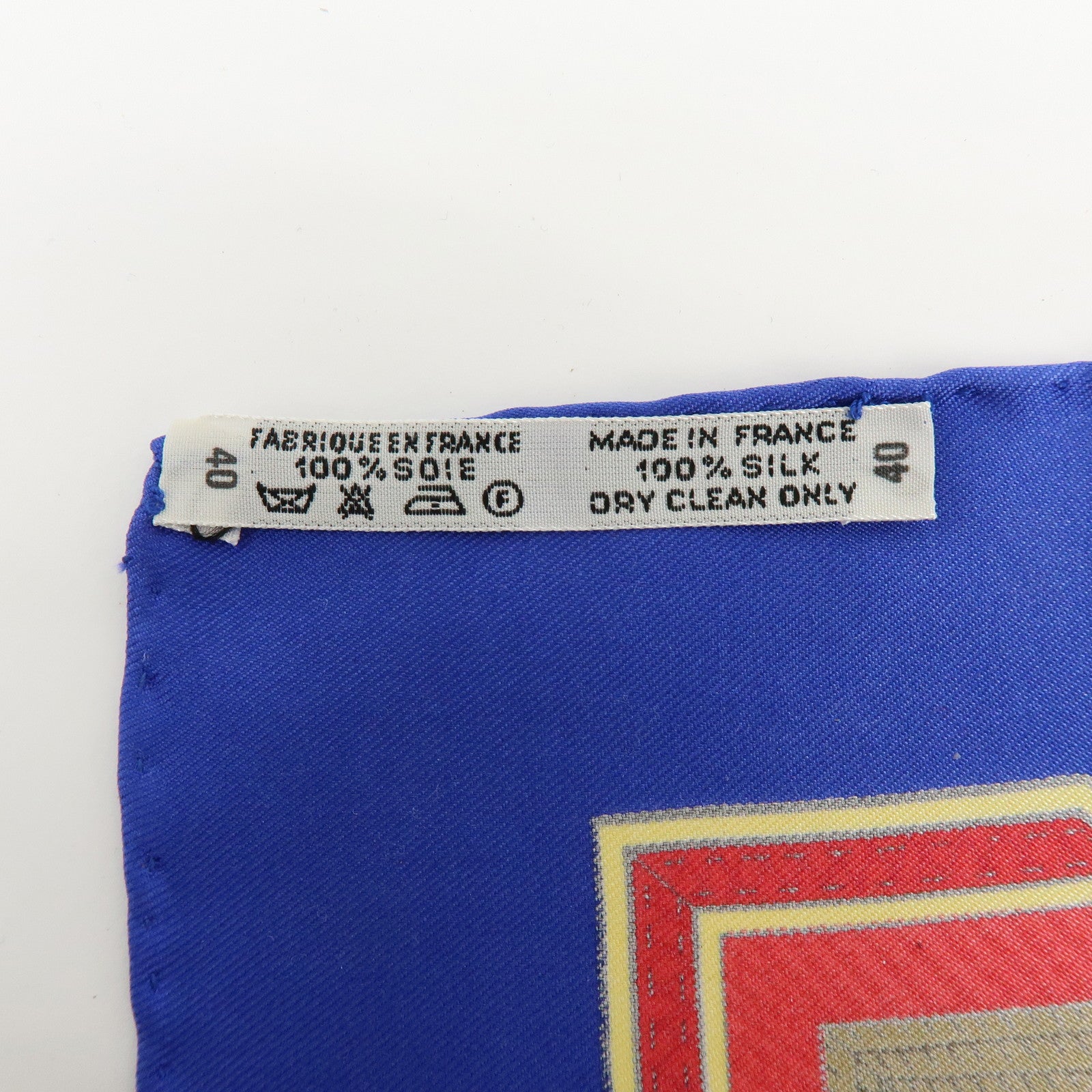 HERMES Carre 90 Silk 100% Scarf CUIRS DU DESERT Green Blue