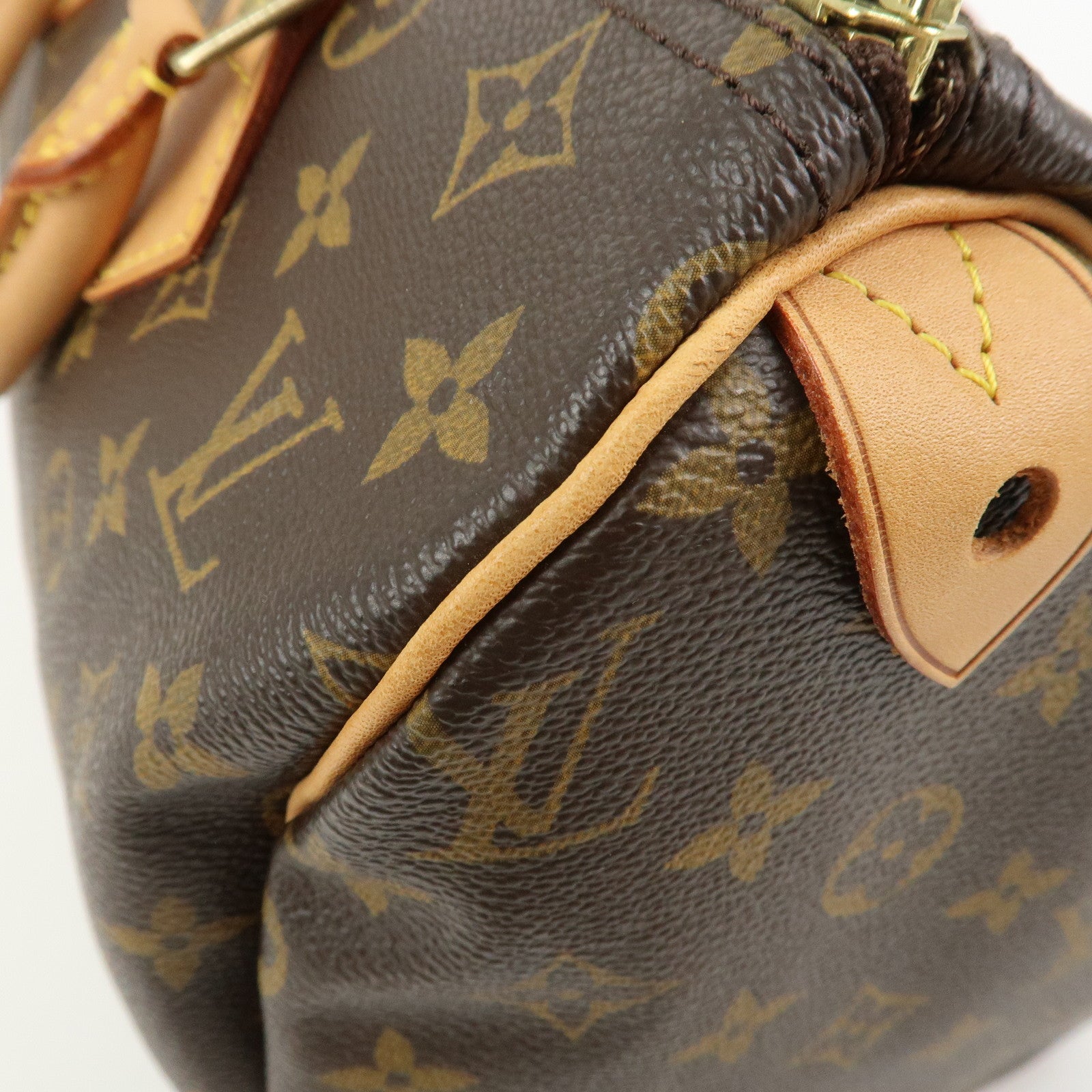 Louis Vuitton Monogram Speedy 30 Boston Bag Hand Bag Brown M41526