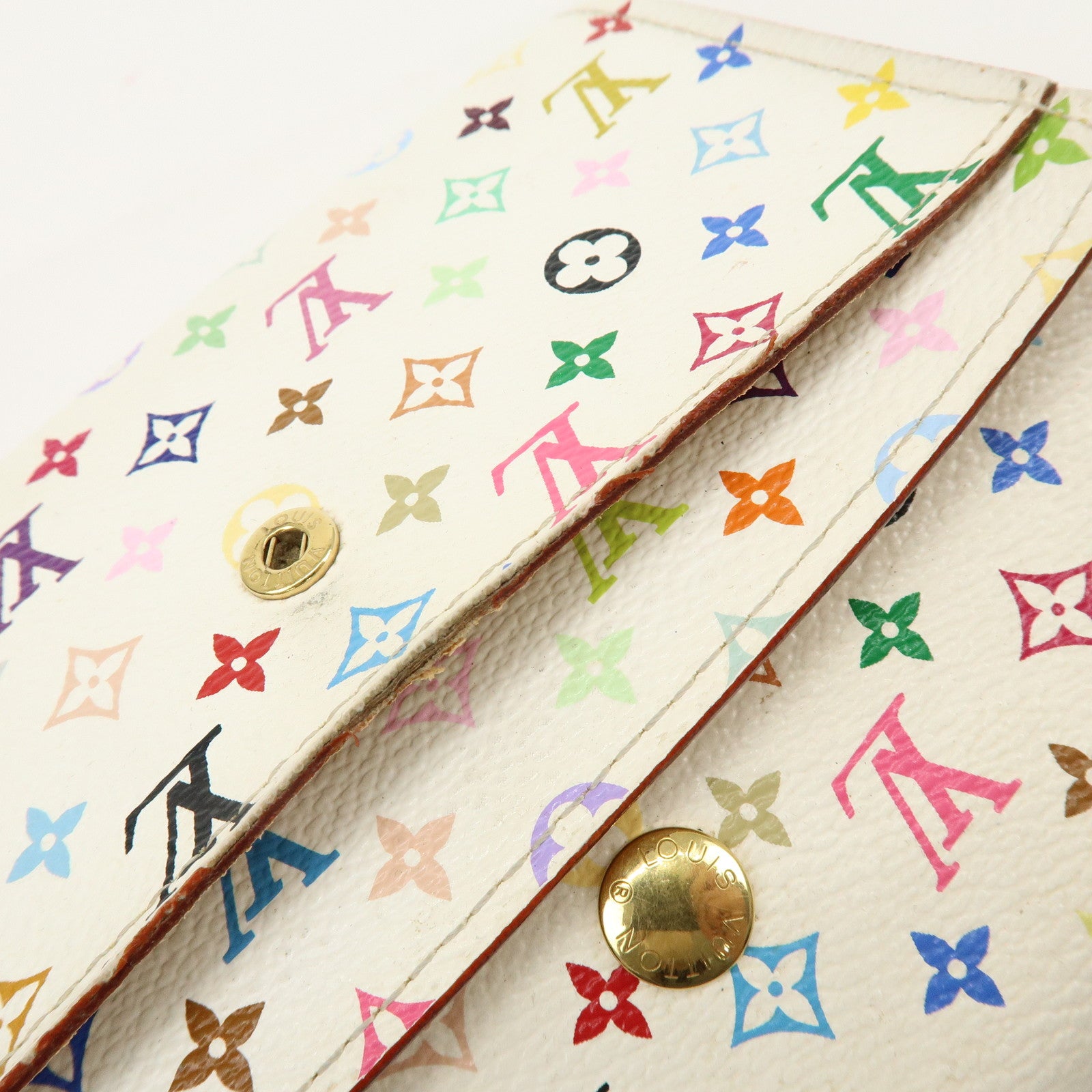 Louis Vuitton Monogram Multicolor Portefeuille Alexandra Wallet