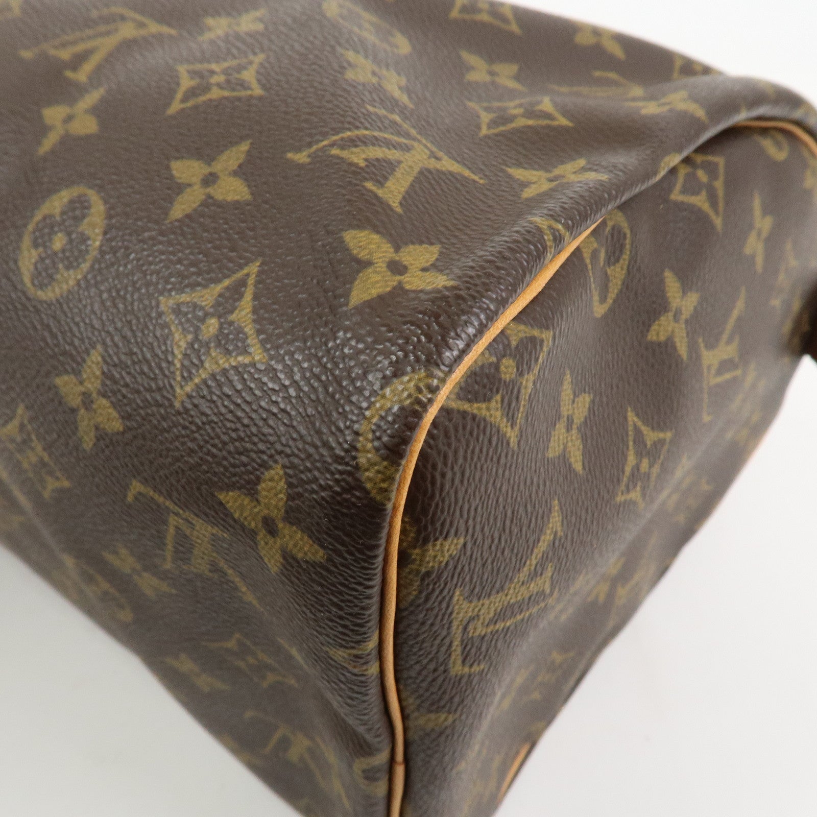 Louis Vuitton Monogram Speedy 30 Boston Bag Hand Bag Brown M41526