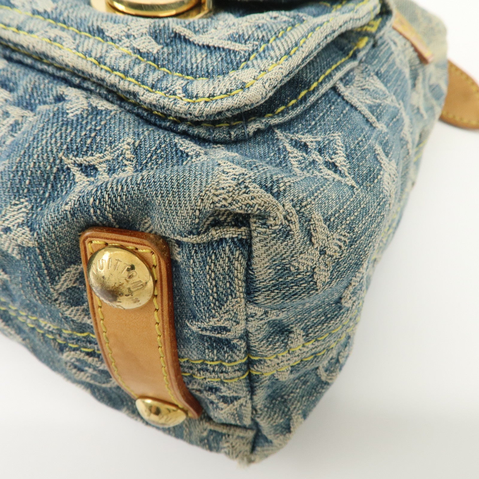Louis Vuitton Monogram Denim Baggy PM 2Way Shoulder Bag M95049