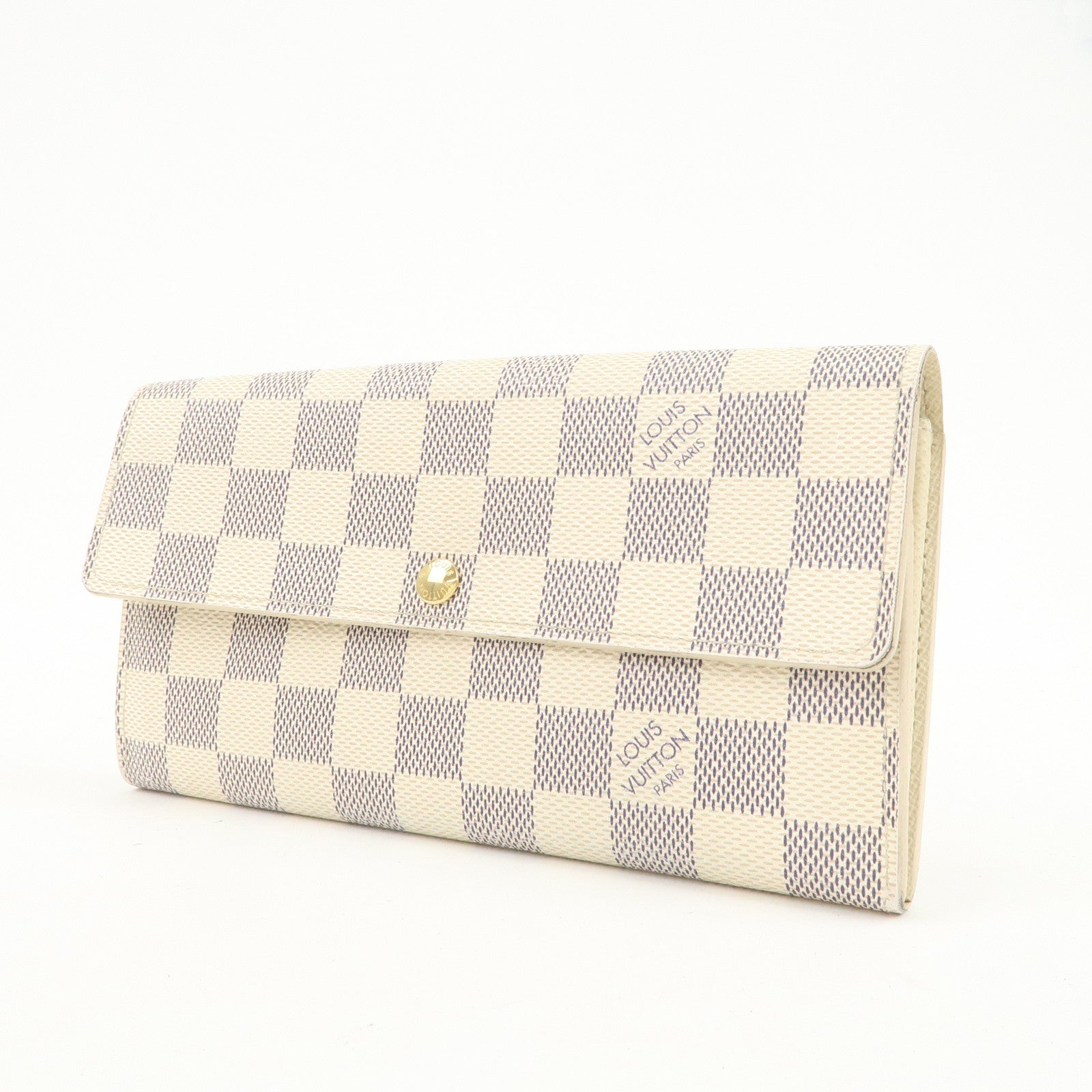 Louis Vuitton Damier Azur Portefeuille Sarah Long Wallet N61735
