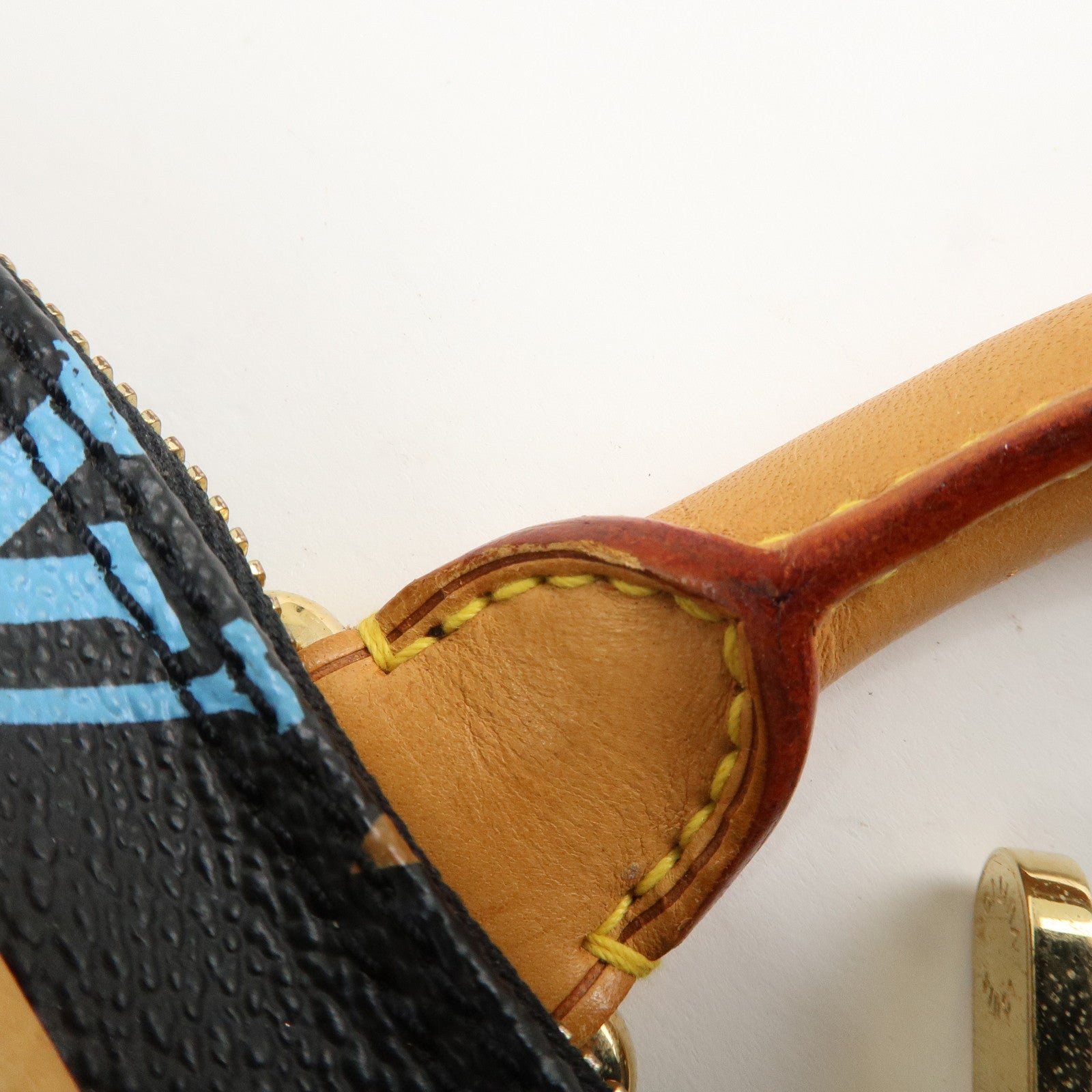 Louis Vuitton Monogram Multicolor Alma Hand Bag Noir M92646 Used